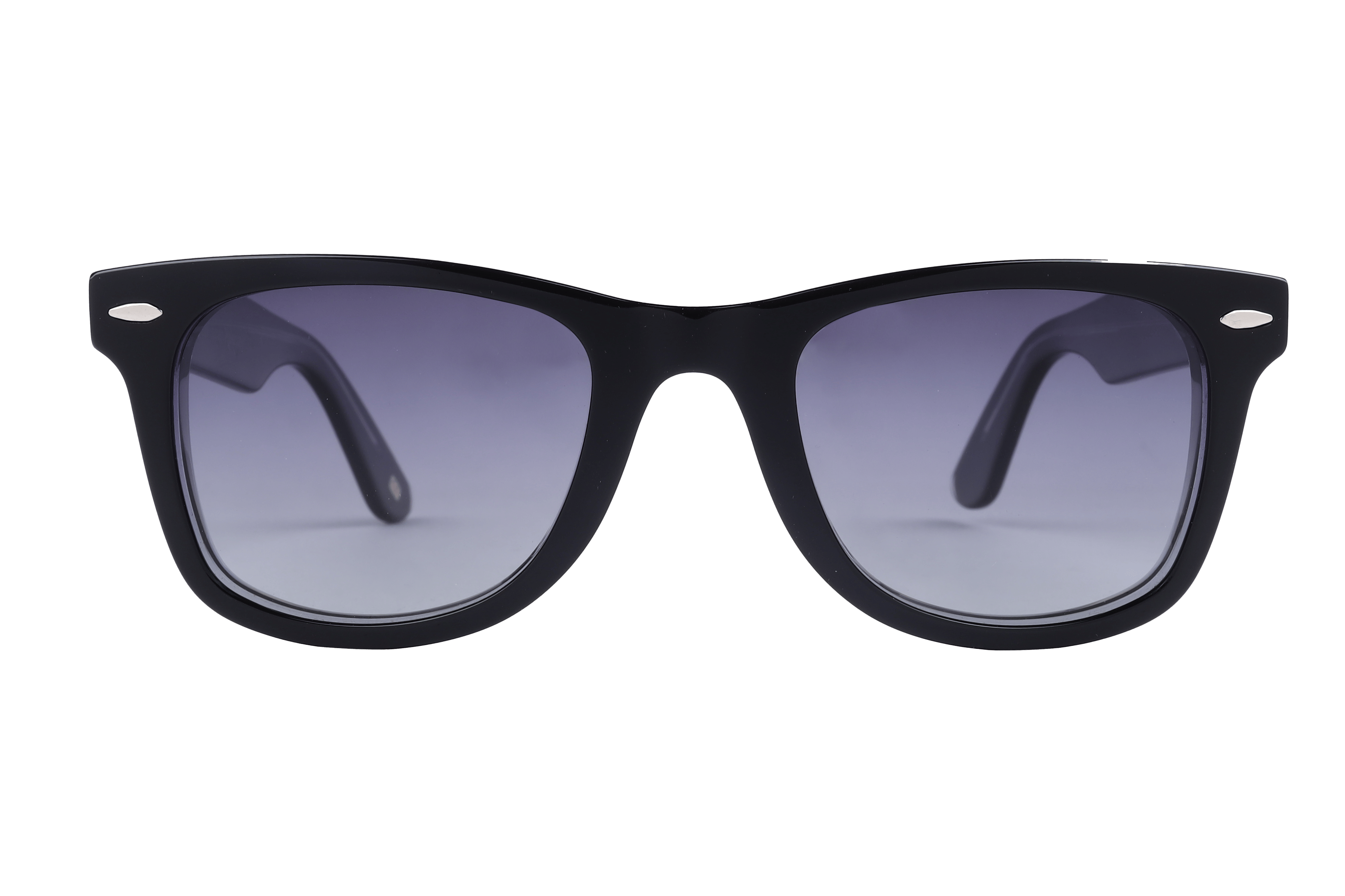 Lancebremmer SAT8536 Sunglass Black Male Full Shell Sunglass — Black frame — view 2