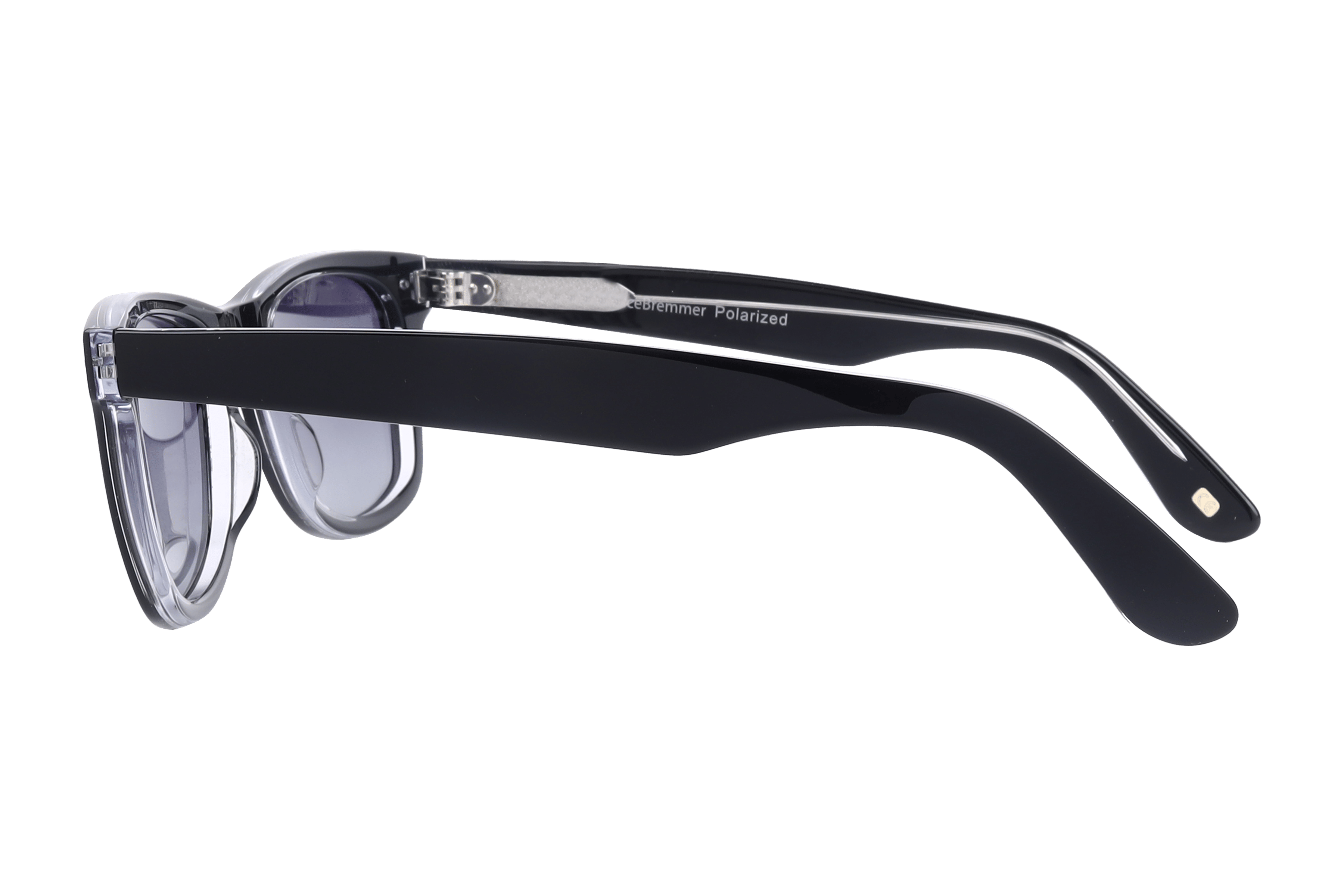 Lancebremmer SAT8536 Sunglass Black Male Full Shell Sunglass — Black frame — view 3
