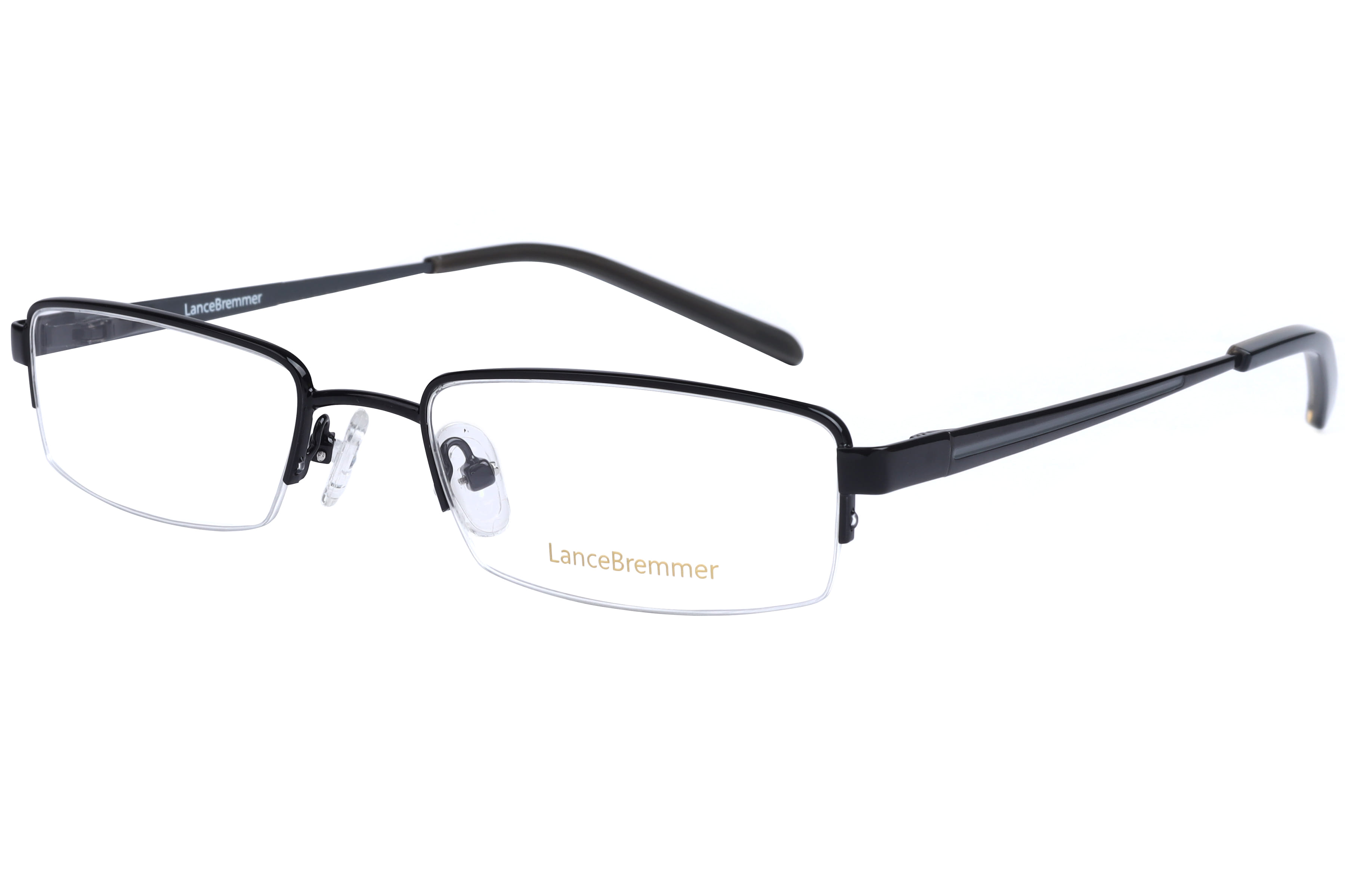 Lancebremmer LBF9654 Frame Black Unisex Supra Metal Frame — Black frame — view 1