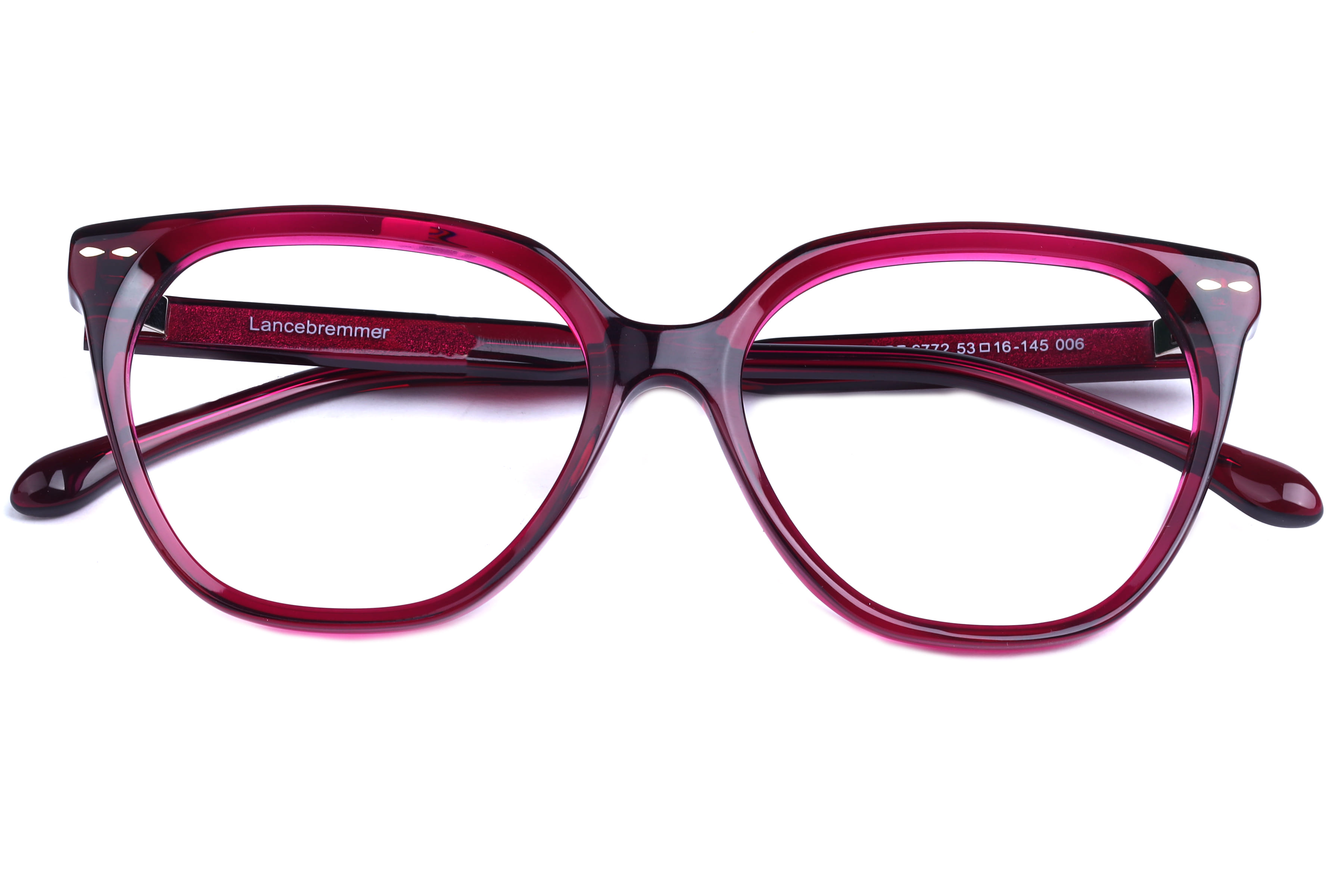 Lancebremmer LBF6772 Frame Purple Female Full Shell Frame — Purple frame — view 4