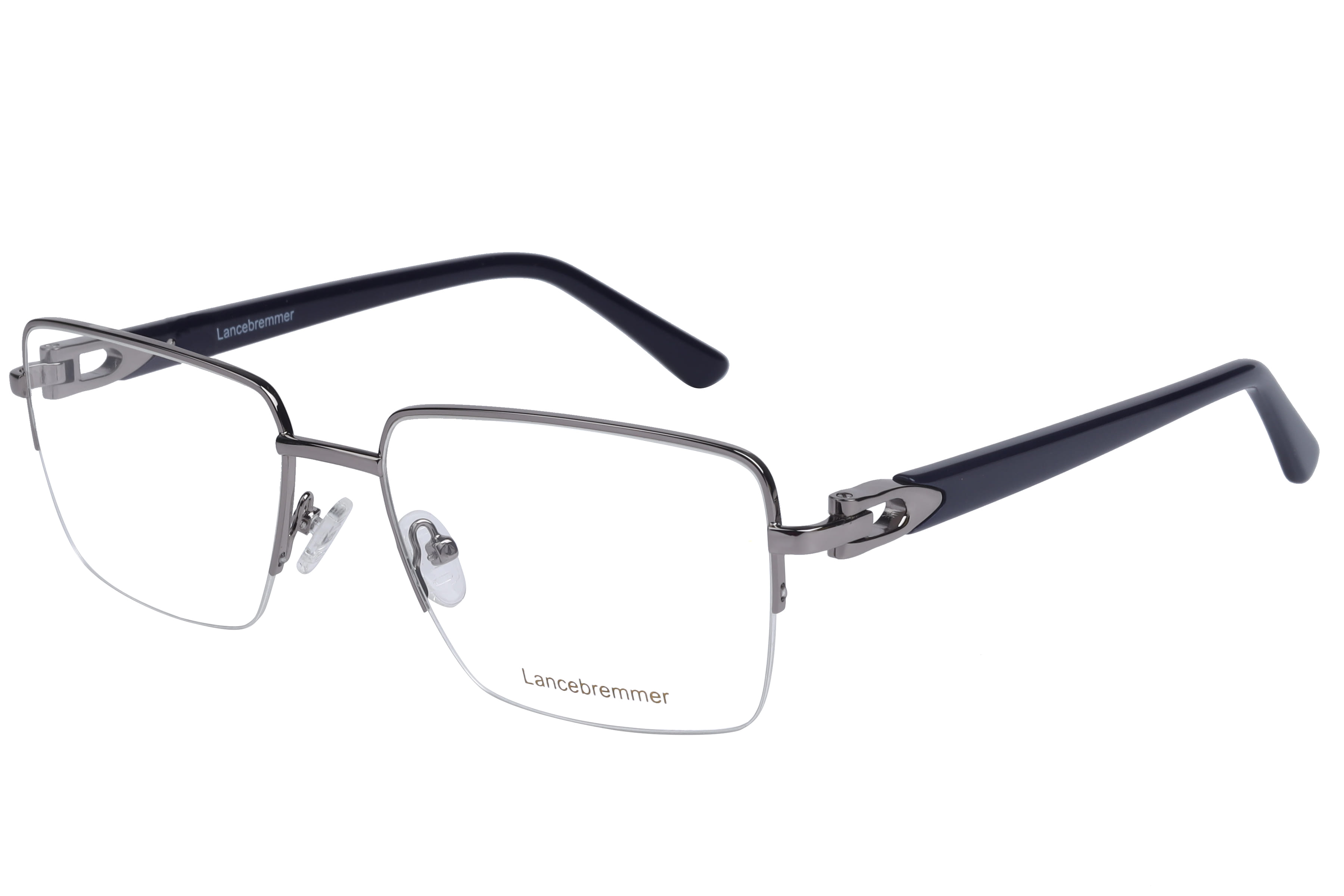 Lancebremmer LBF90190 Frame Gun Metal Male Supra Shell Frame — Gun Metal frame — view 1