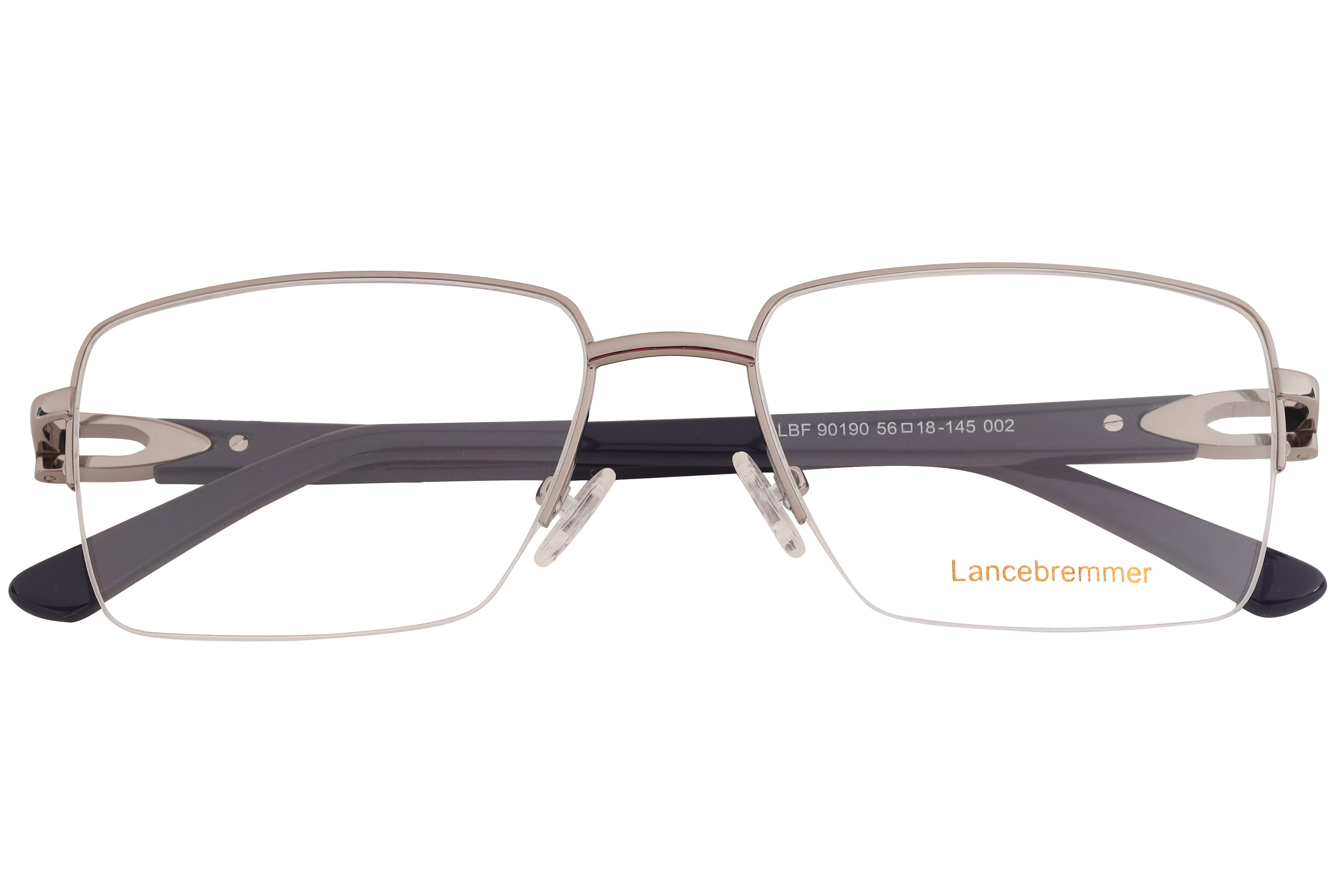 Lancebremmer LBF90190 Frame Gun Metal Male Supra Shell Frame — Gun Metal frame — view 3