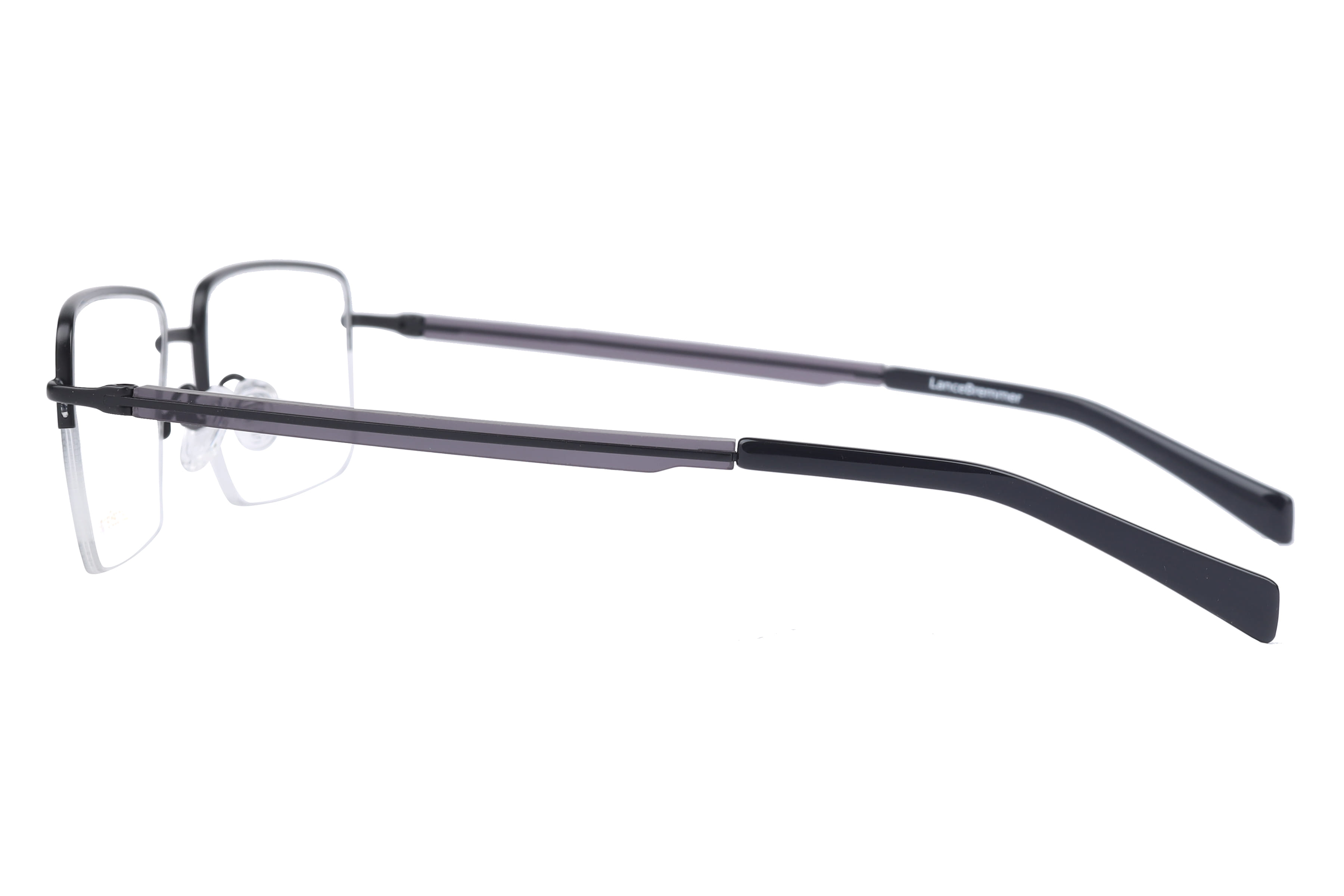 Lancebremmer 90167 Frame Matt Black Male Supra Shell with Me Frame — Matt Black frame — view 3