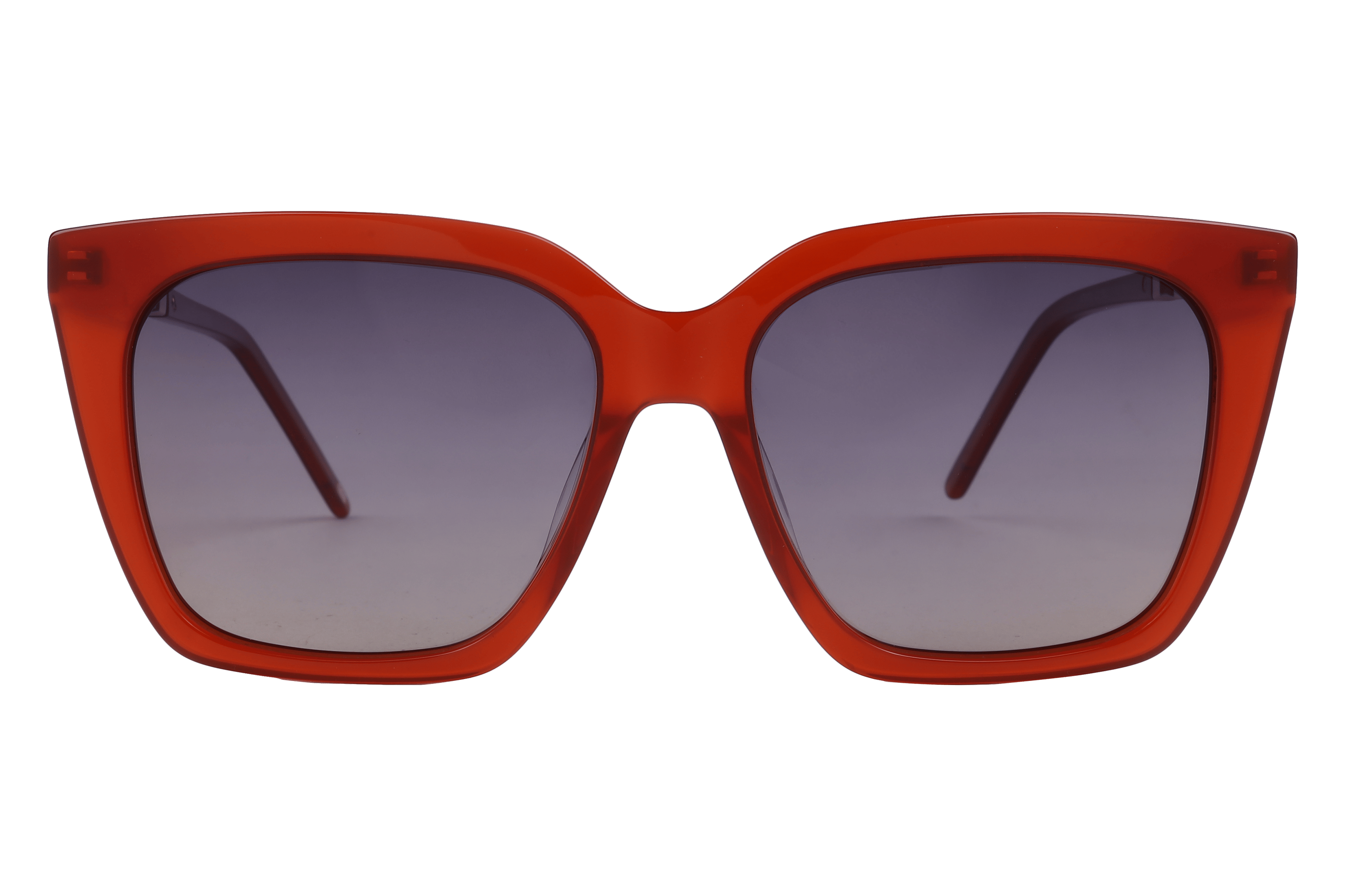 Lancebremmer AT8450 Sunglass Brown Female Full Metal Sunglass — Brown frame — view 2