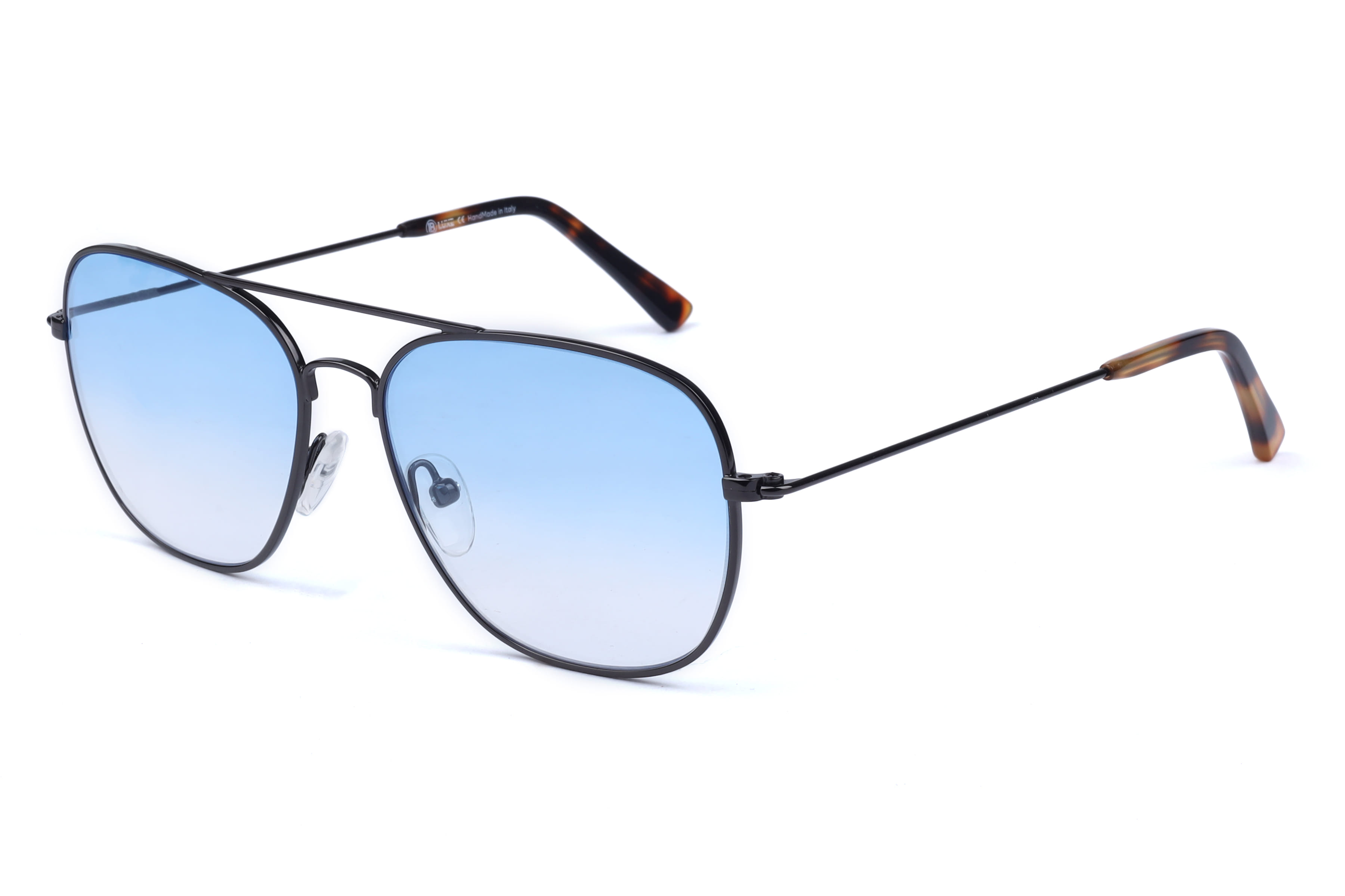 Lb Luxe WV098 Sunglass Gun Metal Male Full Metal Sunglass — Gun Metal frame — view 1