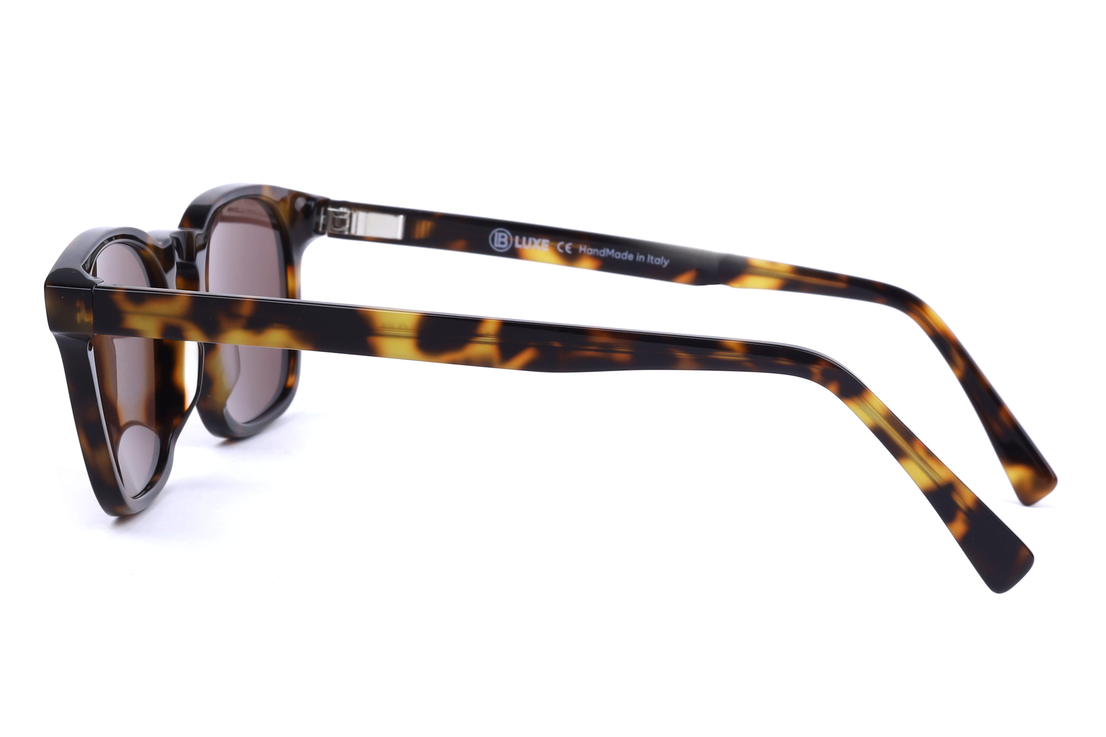 Lb Luxe WV141 Sunglass Havana Unisex Full Shell Sunglass — Havana frame — view 3