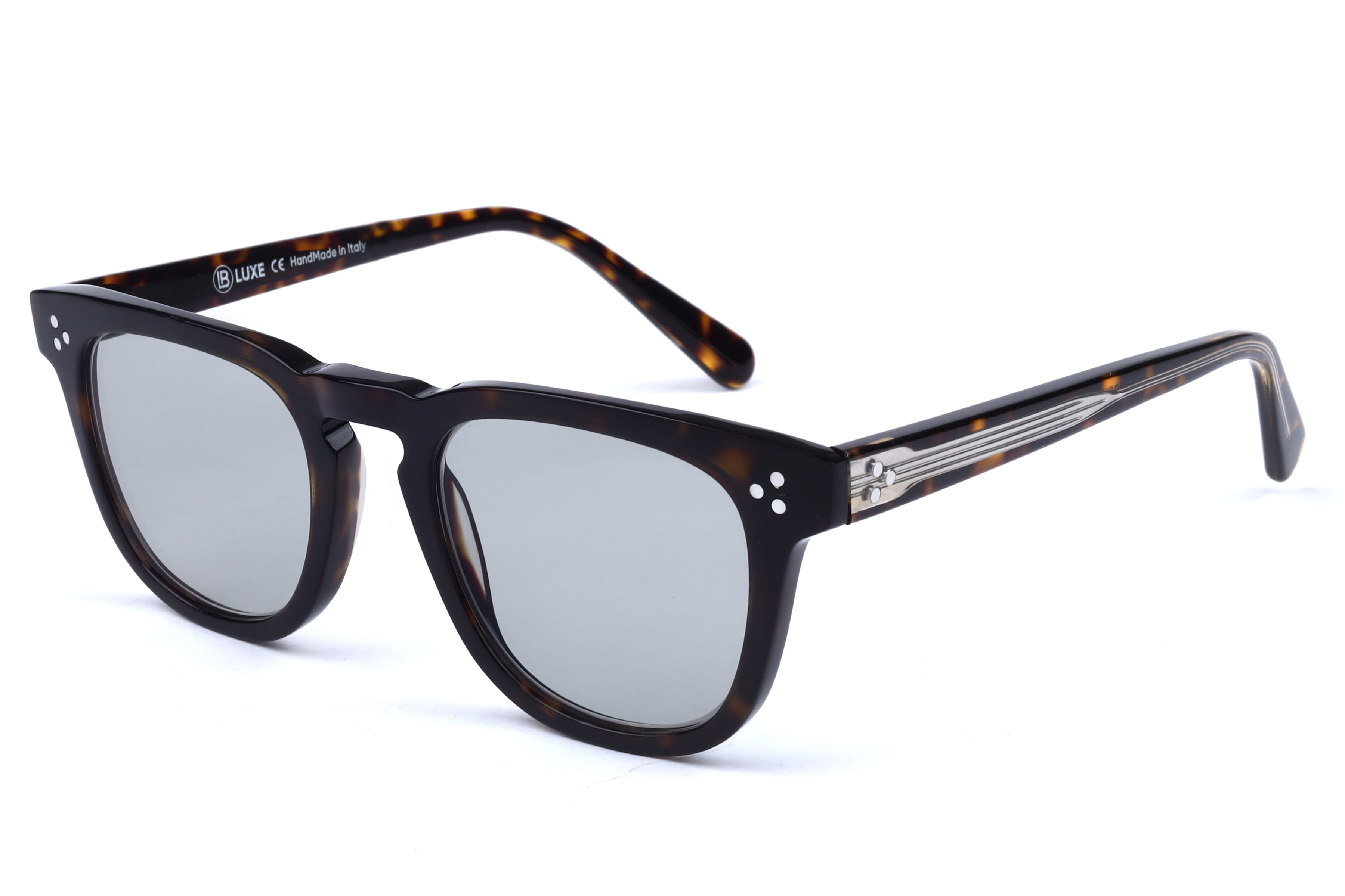 Lb Luxe WV113 Sunglass Havana Male Full Shell Sunglass — Havana frame — view 2