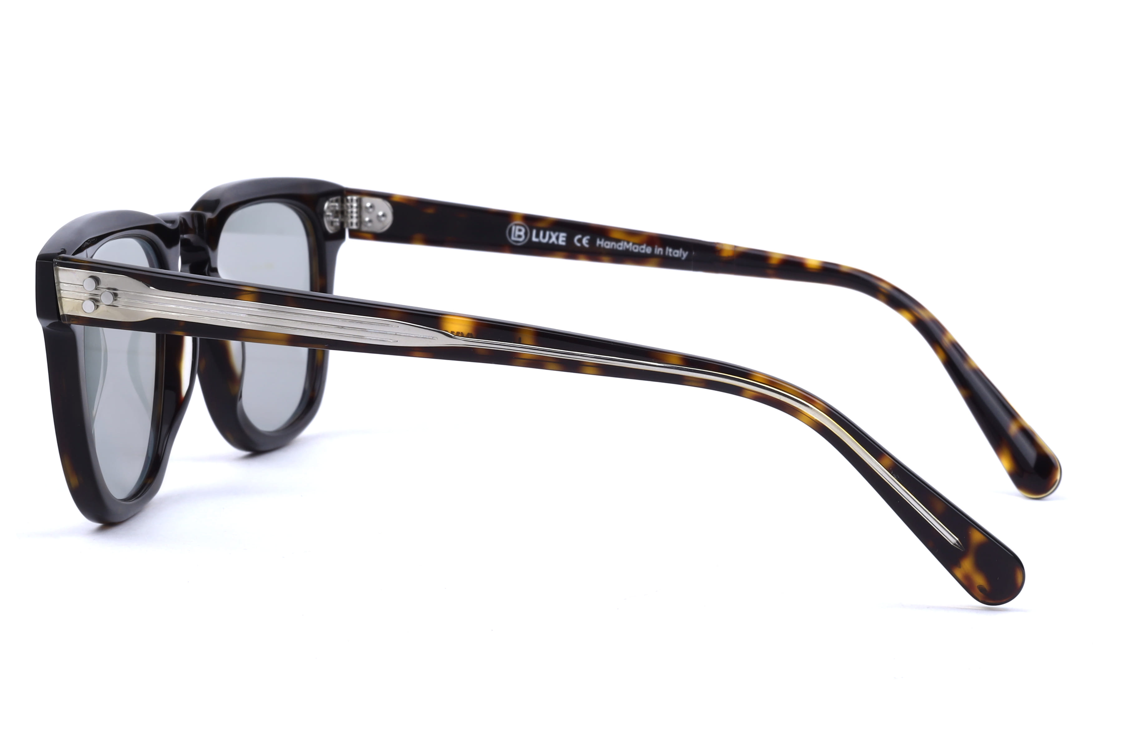 Lb Luxe WV113 Sunglass Havana Male Full Shell Sunglass — Havana frame — view 3