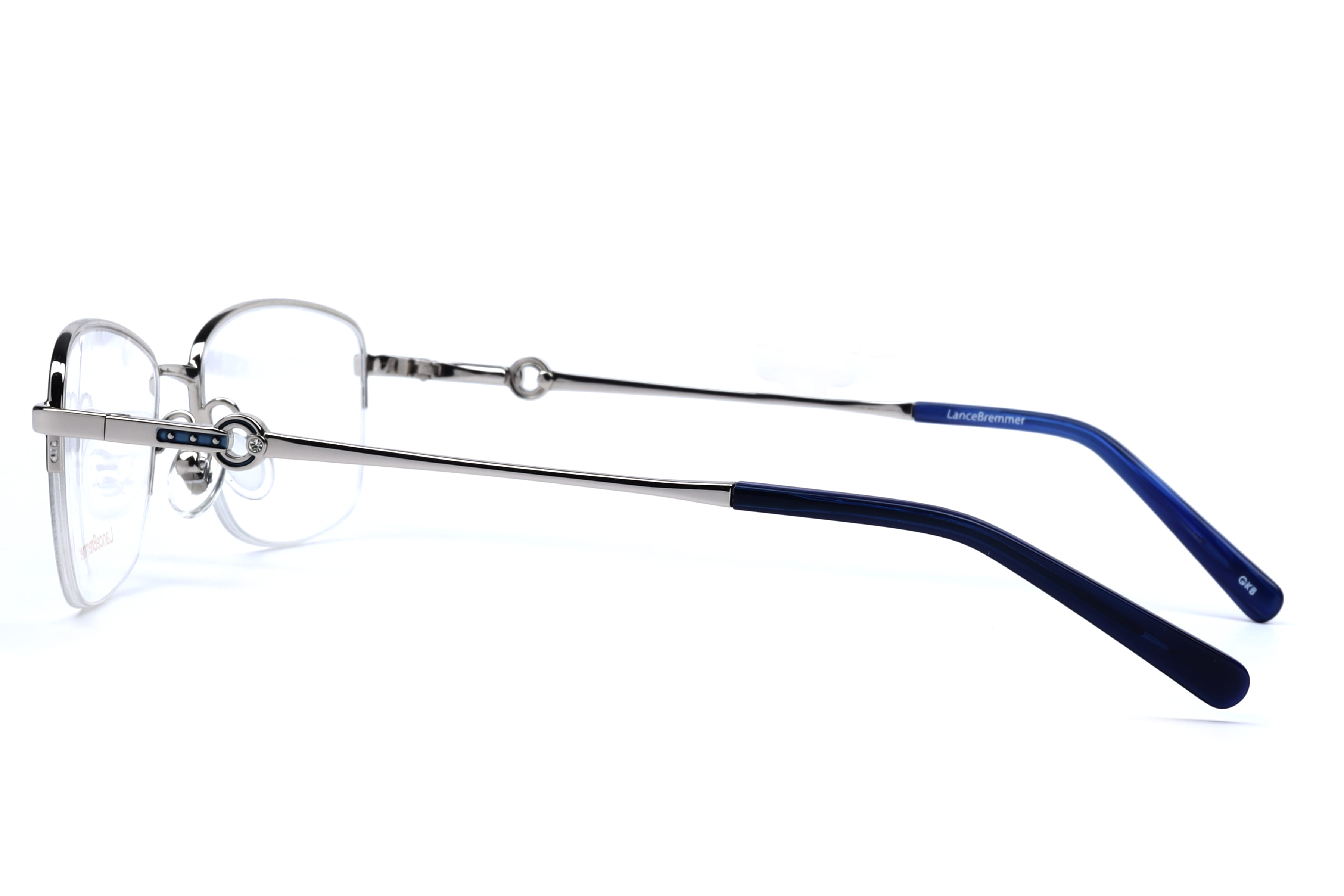 Lancebremmer 26302-GW Frame Blue Female Supra Metal Frame — Blue frame — view 3