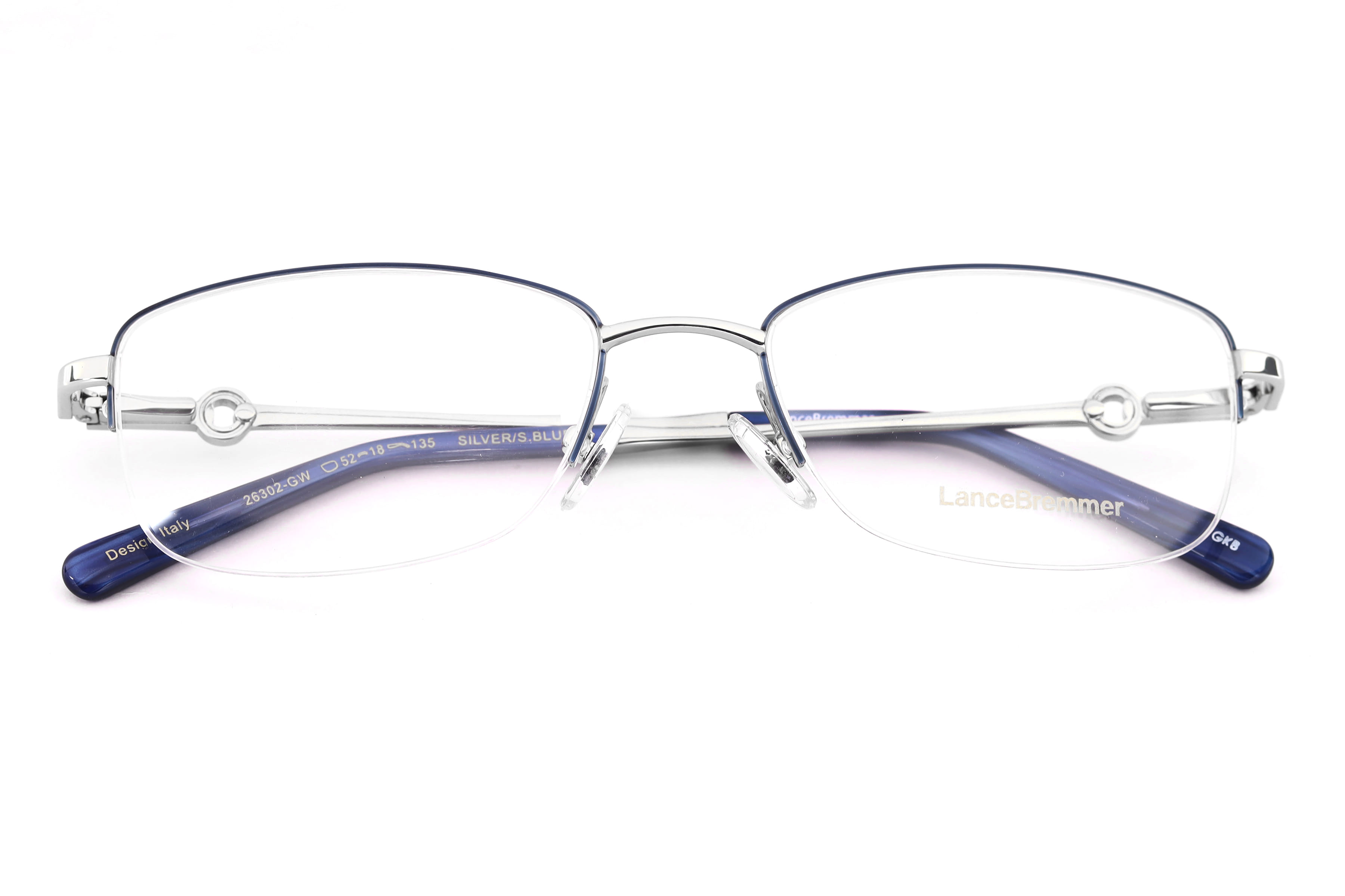 Lancebremmer 26302-GW Frame Blue Female Supra Metal Frame — Blue frame — view 4