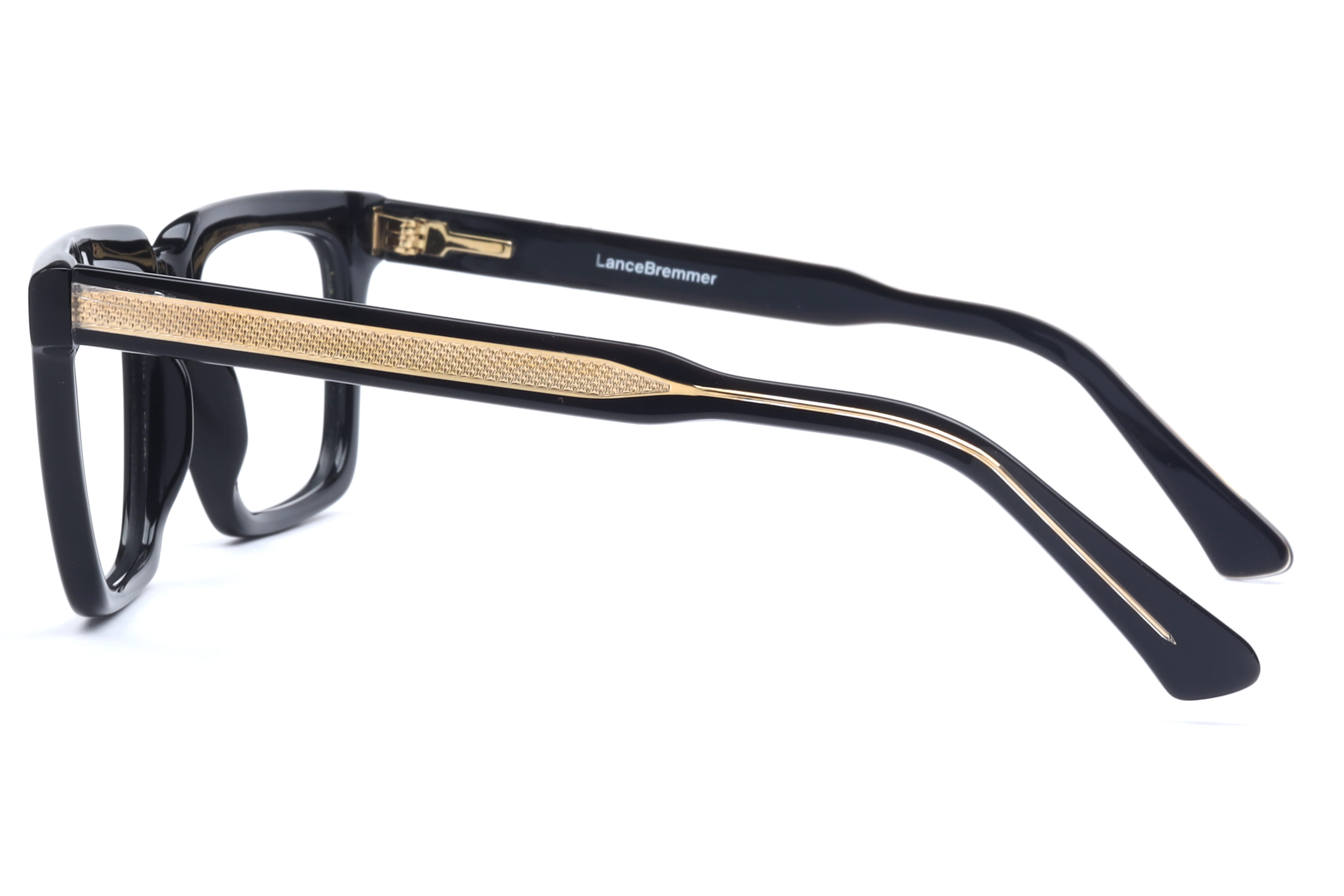 Lancebremmer M-2016 Frame Black Male Full Shell Frame — Black frame — view 2
