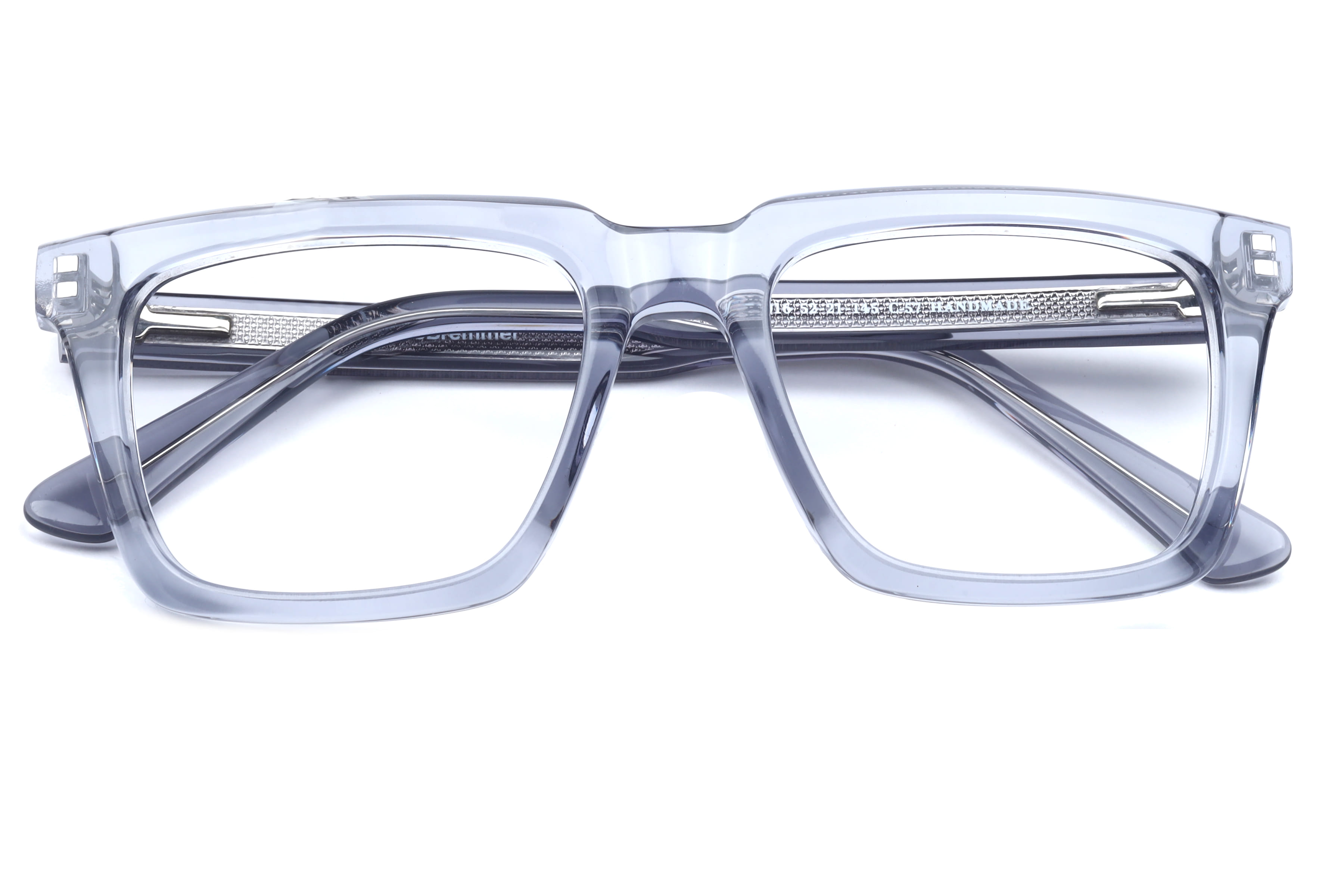 Lancebremmer M-2016 Frame Transparent Grey Male Full Shell Frame — Transparent Grey frame — view 2