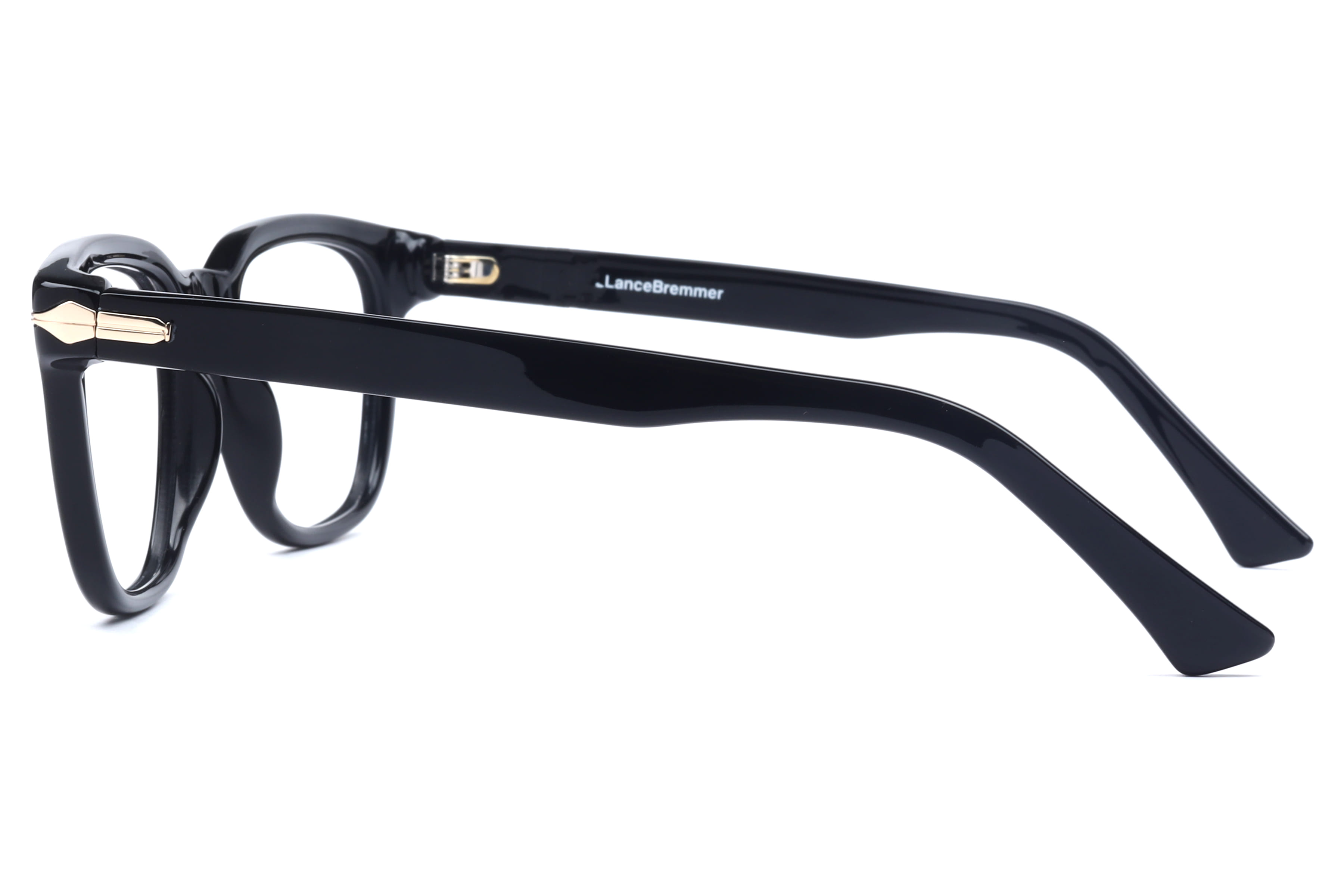 Lancebremmer M-2019 Frame Black Male Full Shell Frame — Black frame — view 2