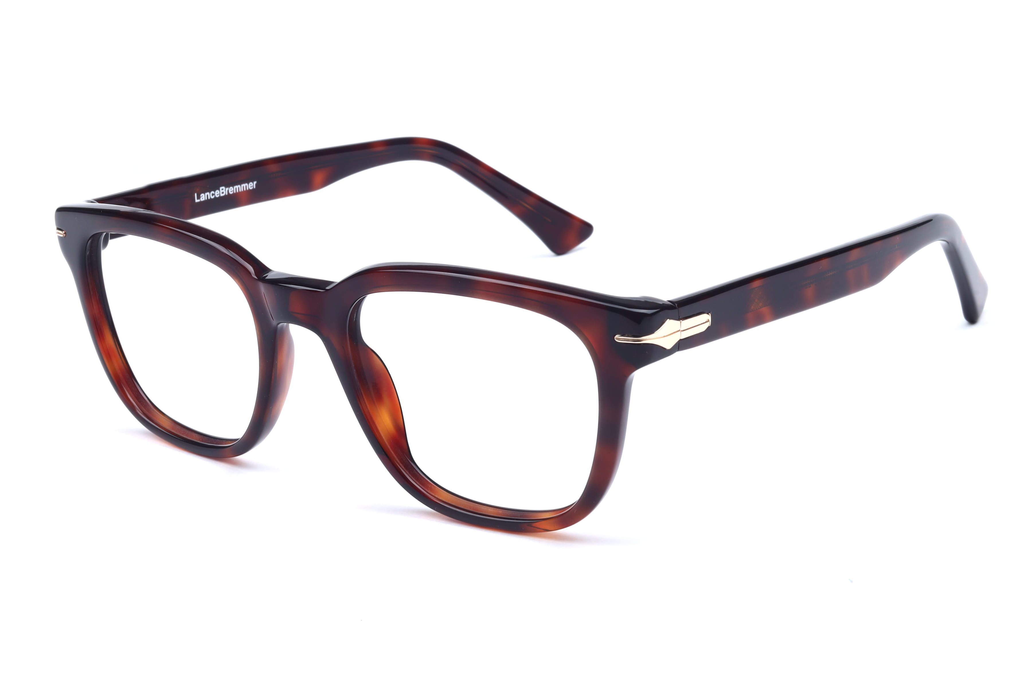 Lancebremmer M-2019 Frame Havana Male Full Shell Frame — Havana frame — view 1