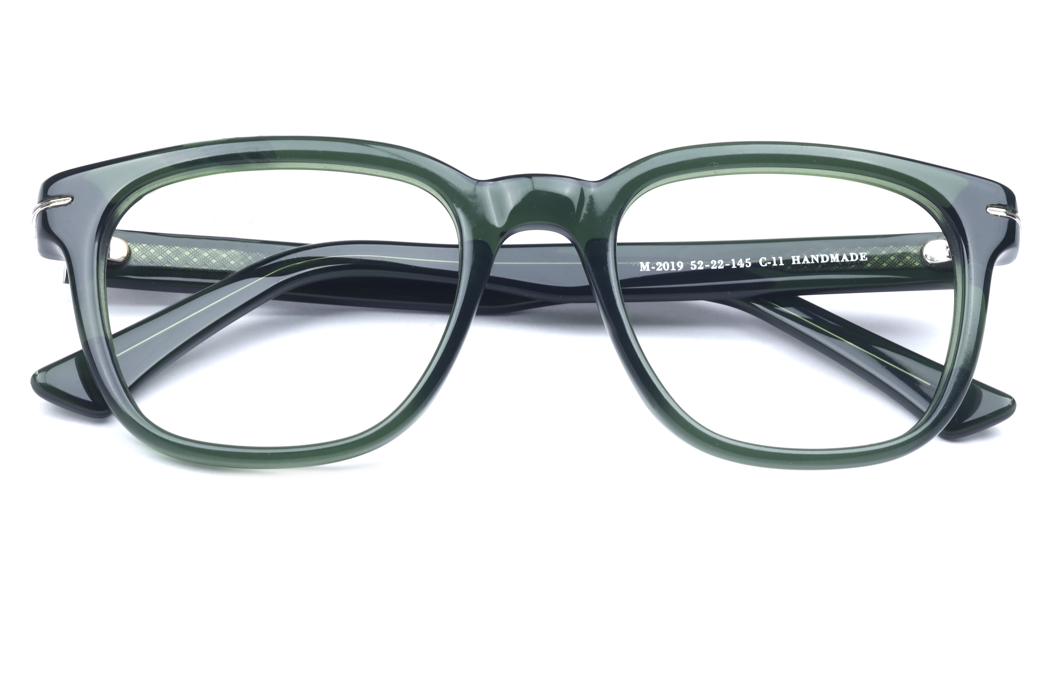 Lancebremmer M-2019 Frame Green Male Full Shell Frame — Green frame — view 4