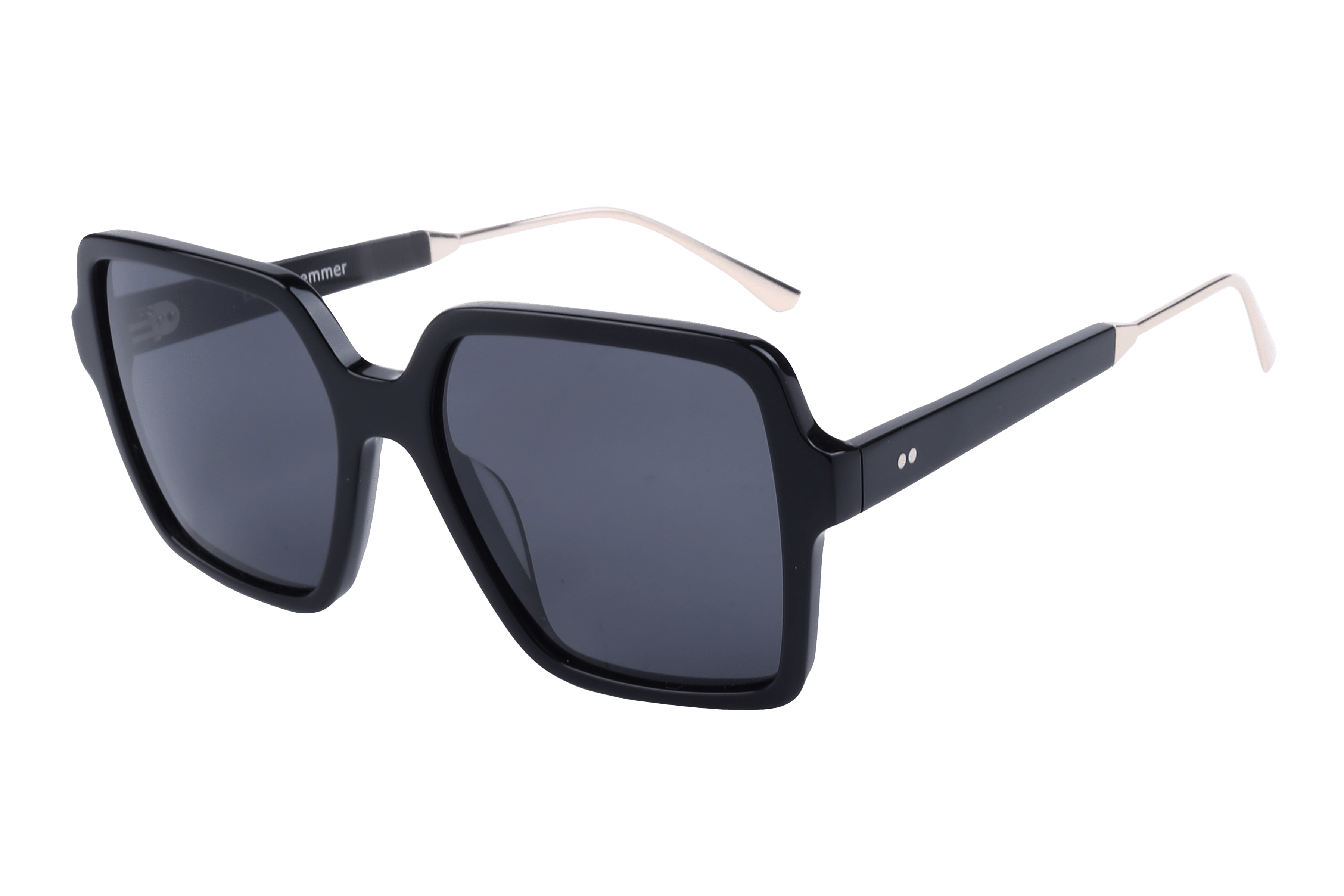 Lancebremmer AT8431 Sunglass Black Female Full Shell — Black frame