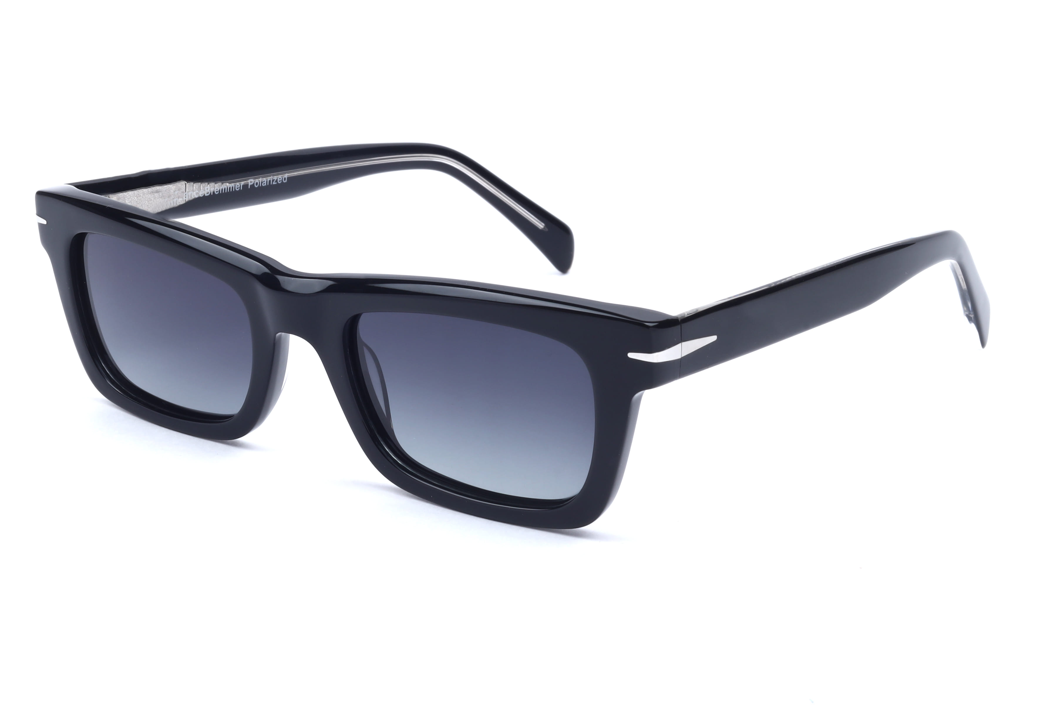 Lancebremmer CO1228 Sunglass Black Unisex Full Shell Sunglass — Black frame — view 1