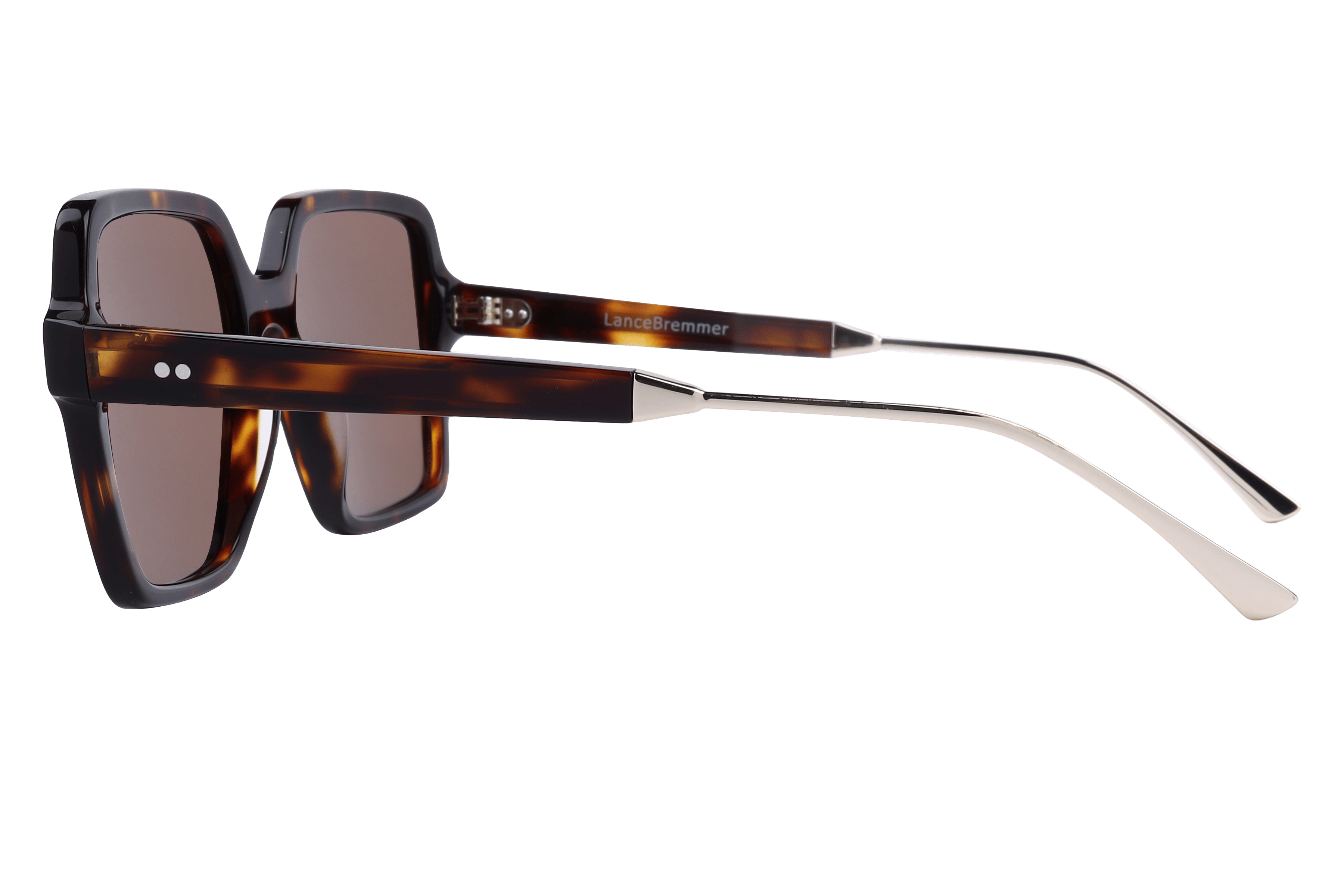 Lancebremmer AT8431 Sunglass Havana Female Full Shell Sunglass — Havana frame — view 3