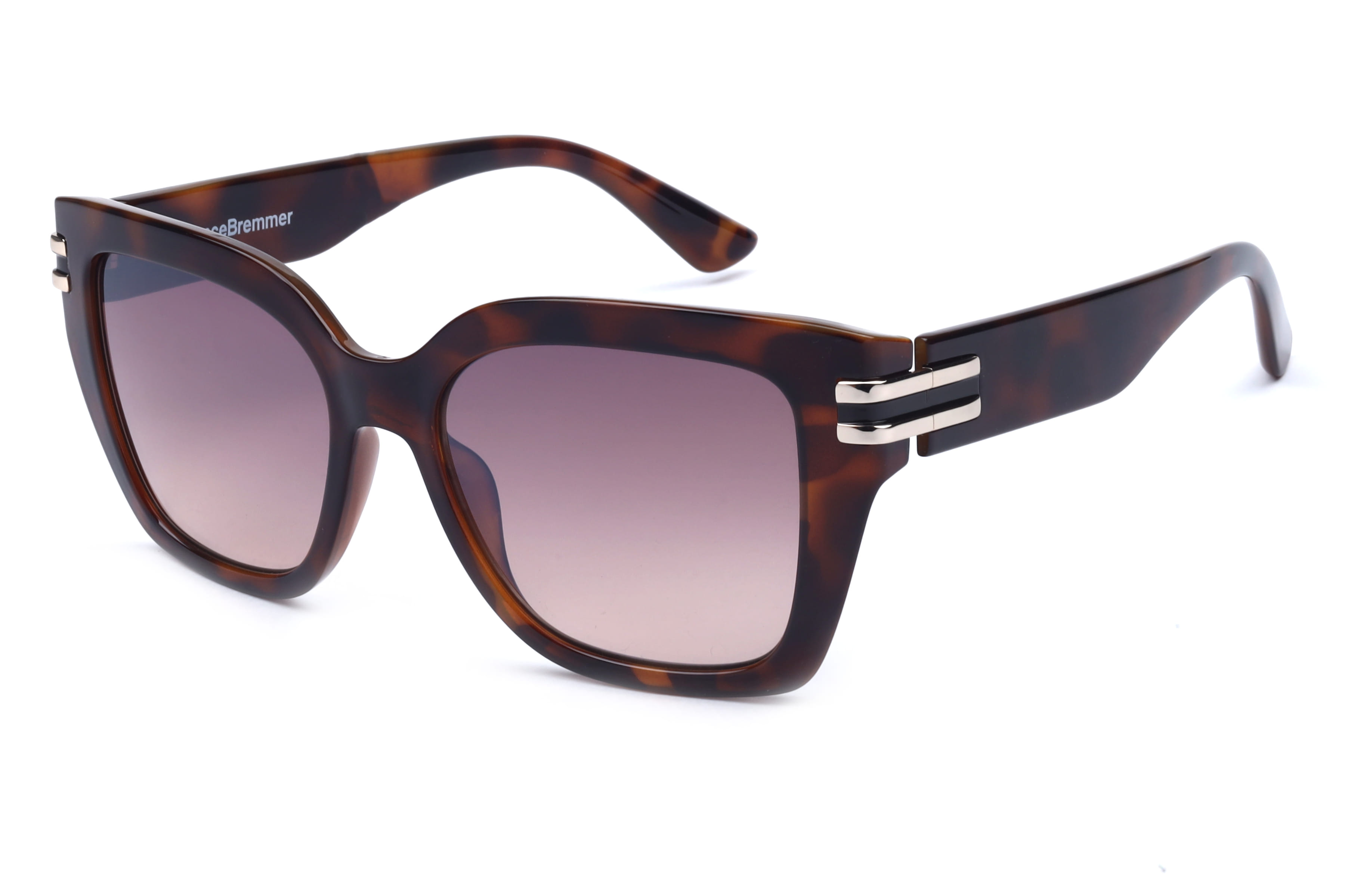 Lancebremmer LBS 11089 Sunglass Havana Female Full Shell Sunglass — Havana frame — view 1