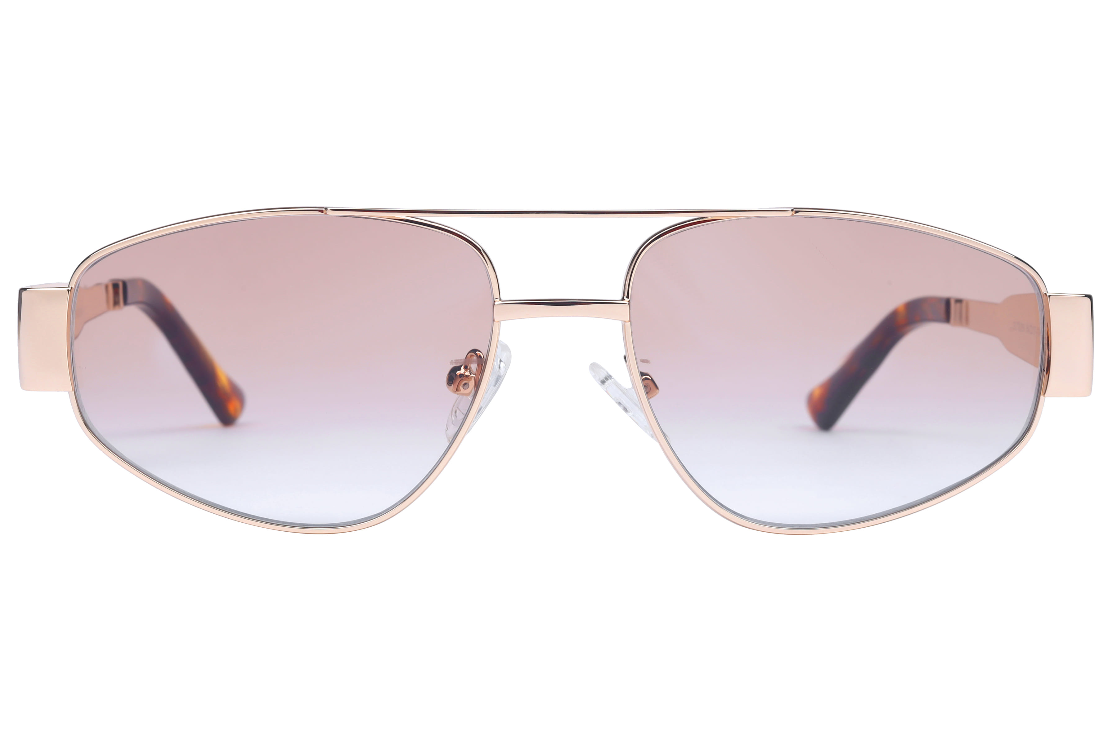Lancebremmer GLT9289 Sunglass Gold Female Full Metal — Gold frame