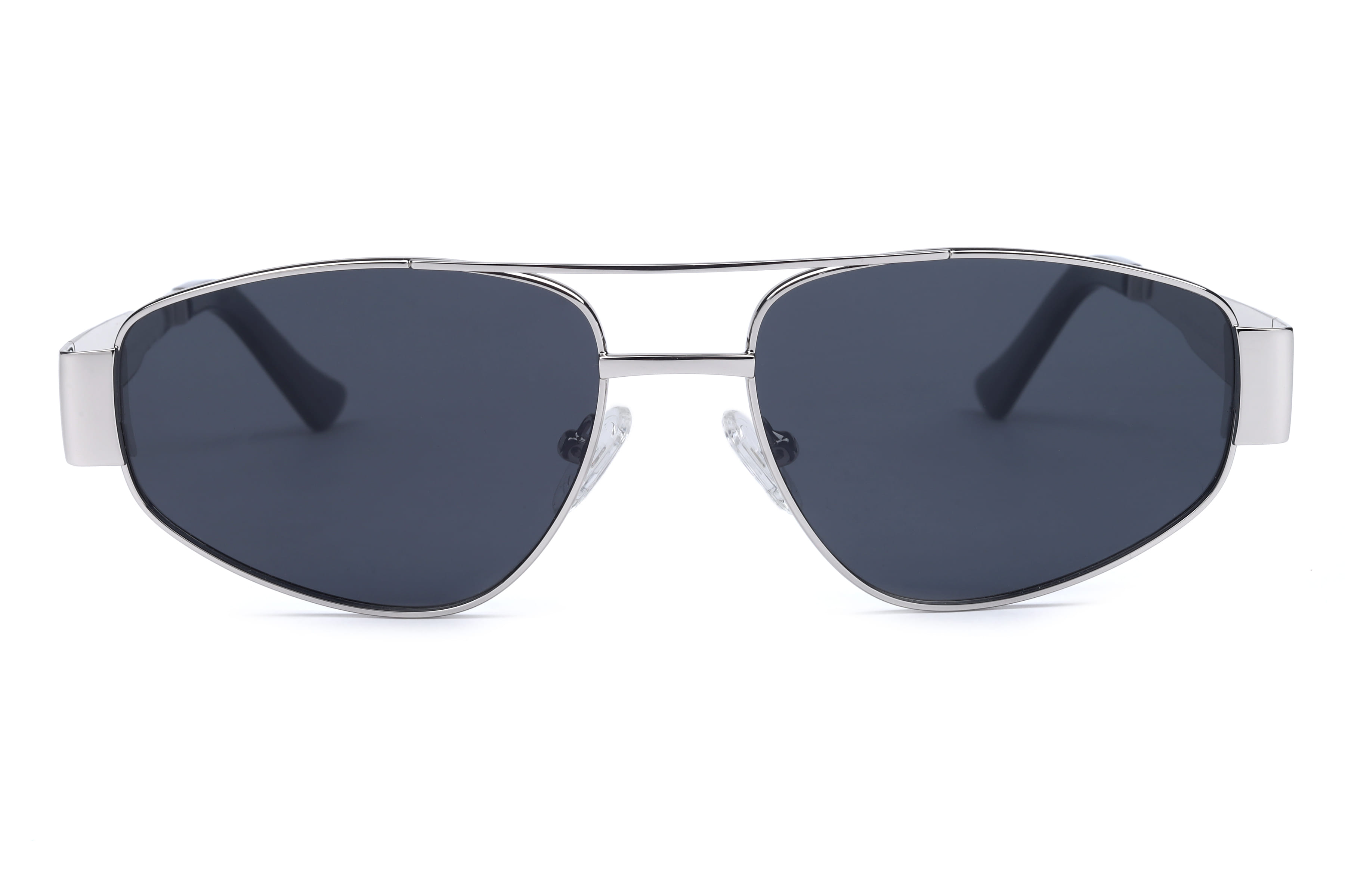 Lancebremmer GLT9289 Sunglass Silver Female Full Metal — Silver frame