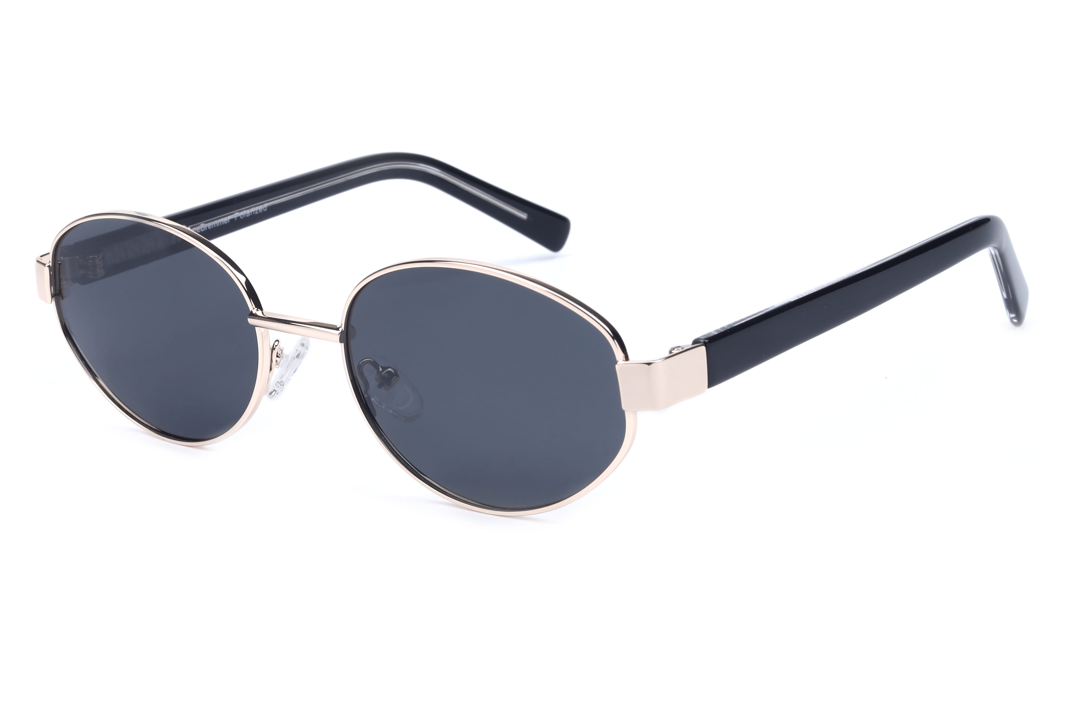 Lancebremmer GLT9285 Sunglass Gold Female Full Shell Sunglass — Gold frame — view 1
