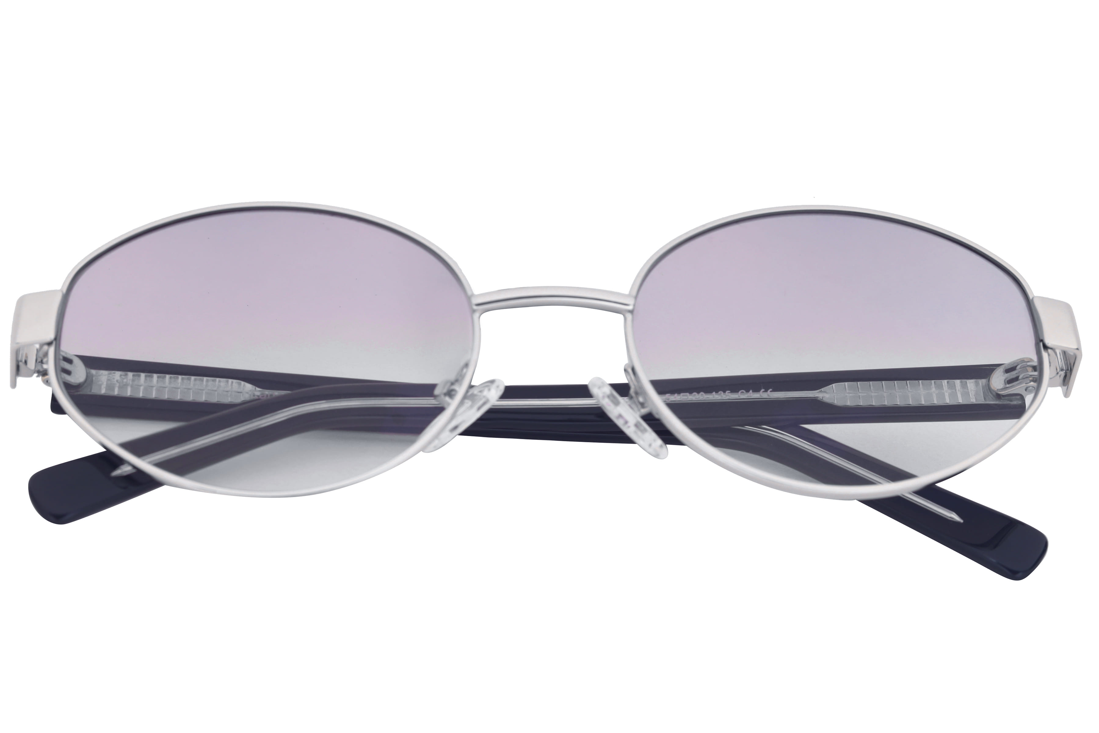 Lancebremmer GLT9285 Sunglass Silver Female Full Shell Sunglass — Silver frame — view 4