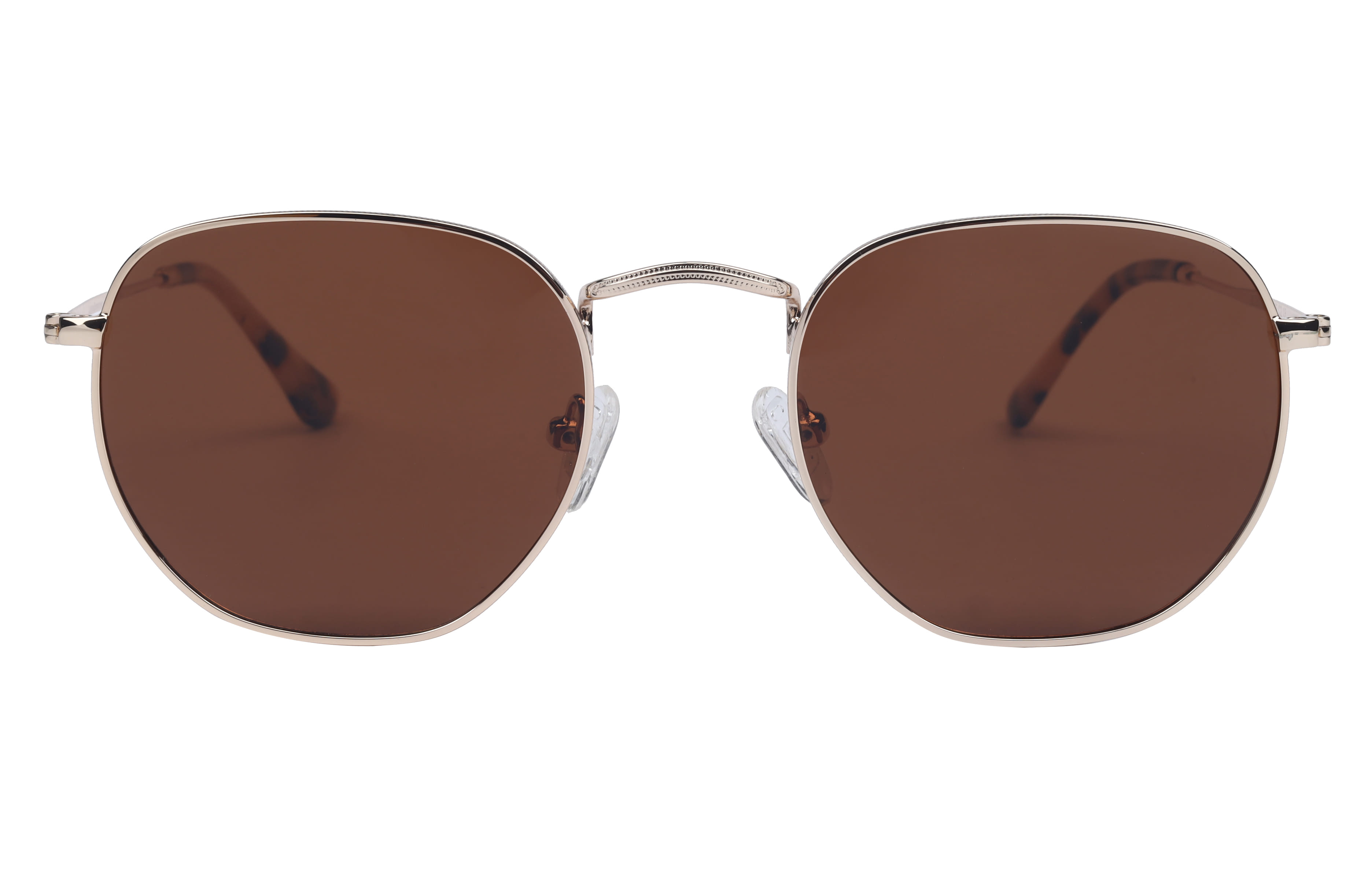Lancebremmer GLT9108 Sunglass Gold Unisex Full Metal — Gold frame
