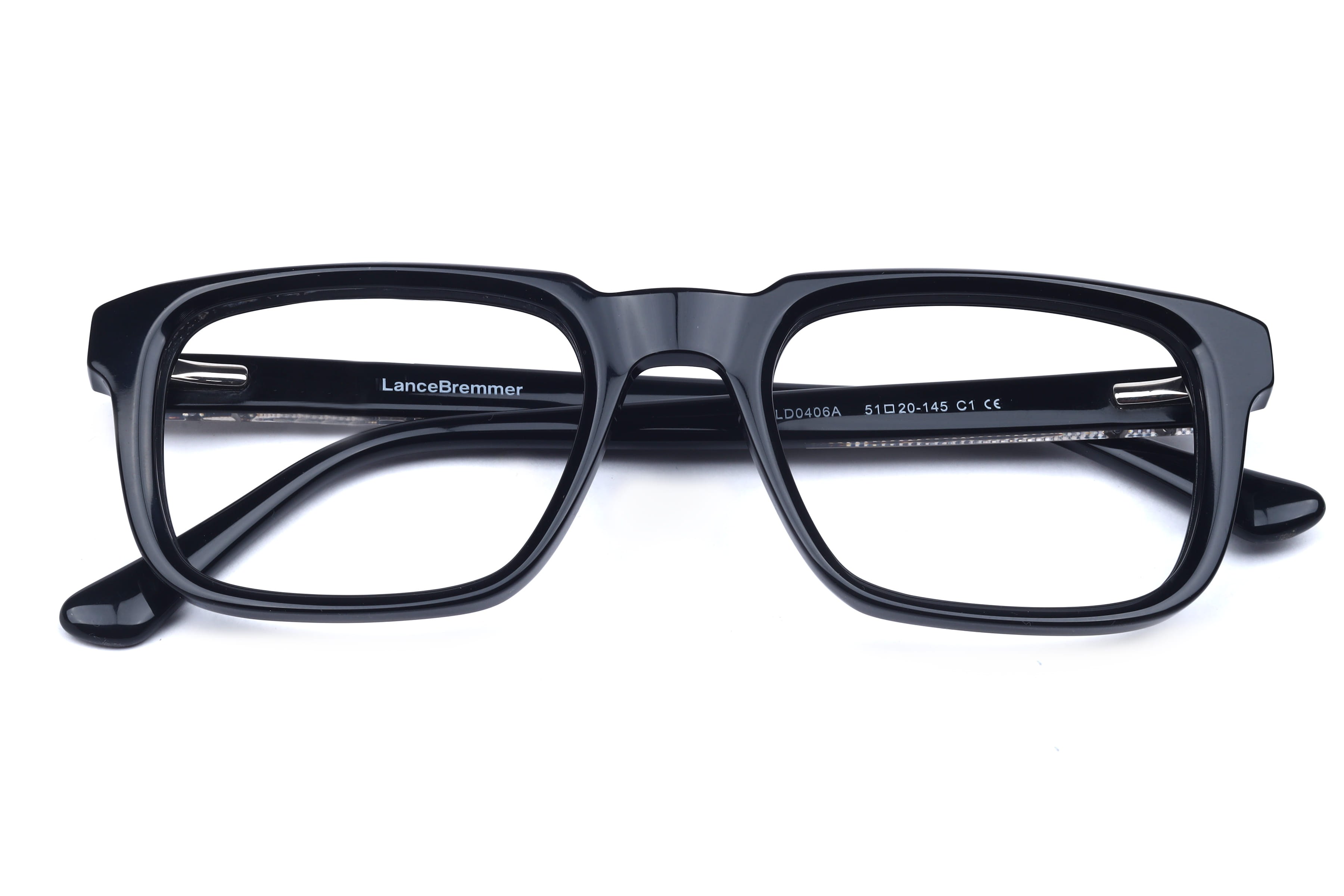 Lancebremmer OLD0406A Frame Black Male Full Shell Frame — Black frame — view 3