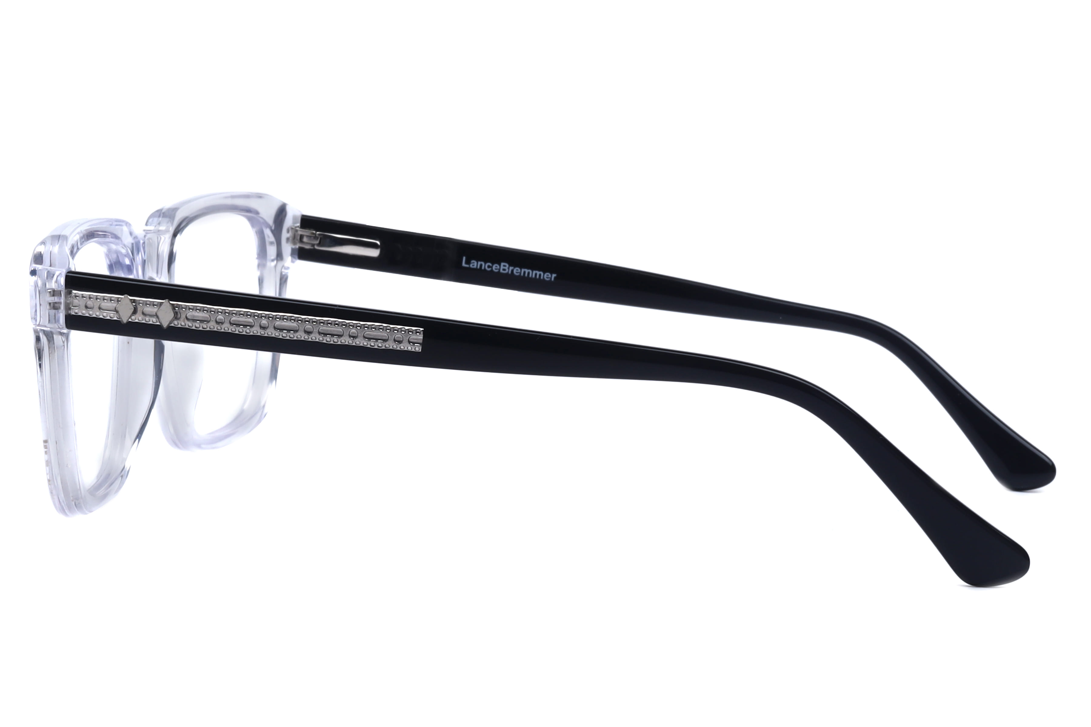 Lancebremmer OLD0406A Frame Transparent Male Full Shell Frame — Transparent frame — view 2