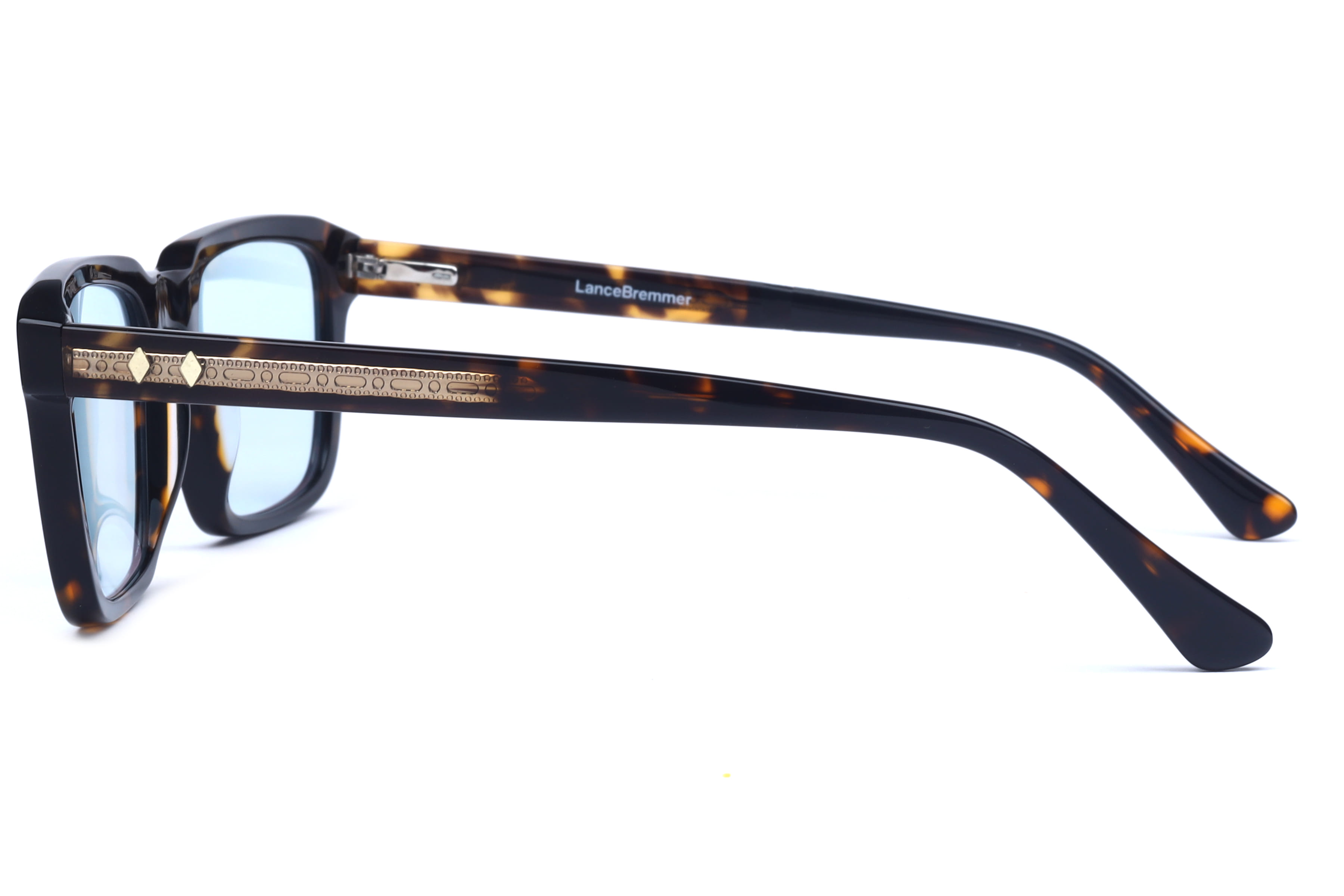 Lancebremmer OLD0406A Frame Havana Male Full Shell Frame — Havana frame — view 3