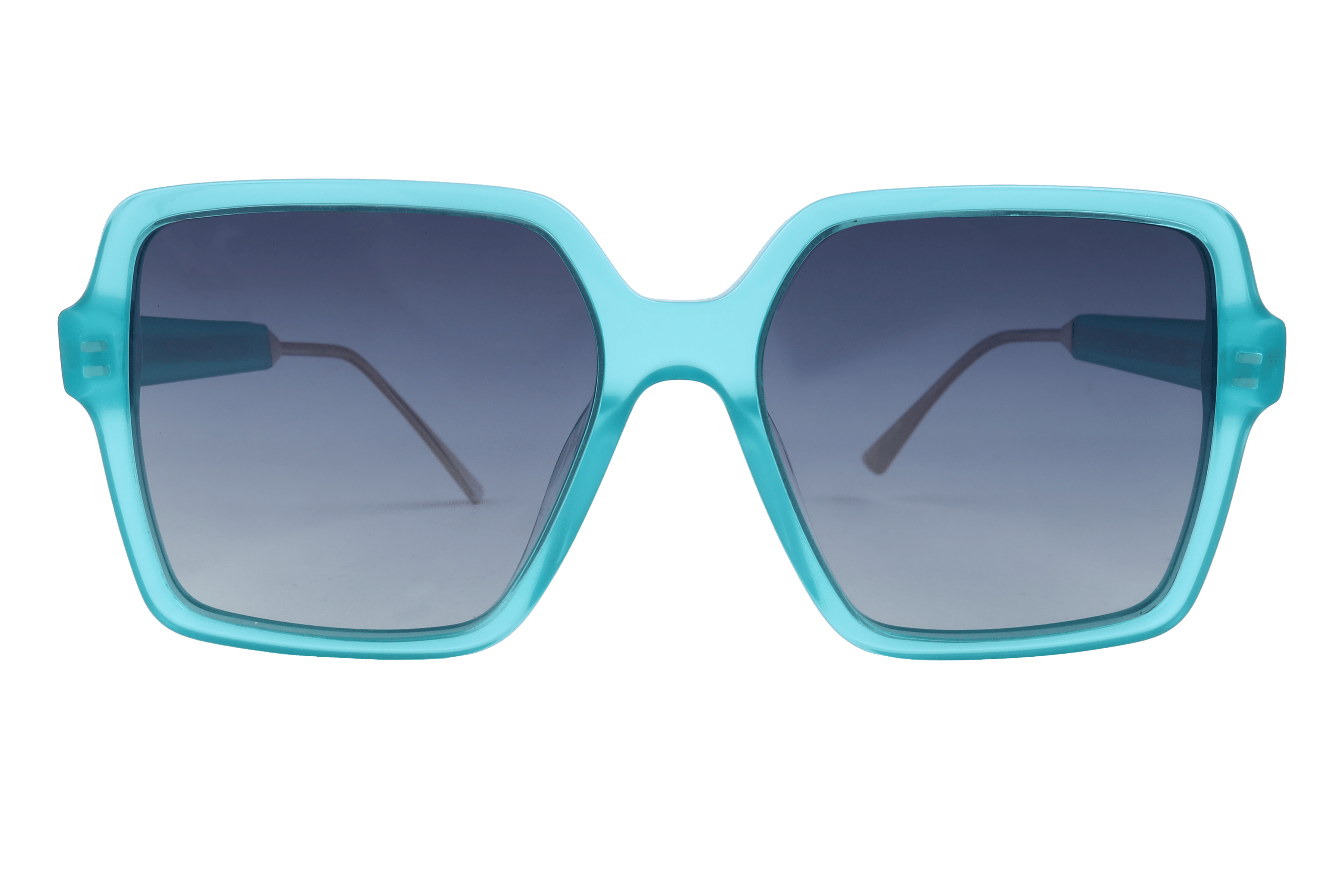 Lancebremmer AT8431 Sunglass Blue Female Full Shell Sunglass — Blue frame — view 2