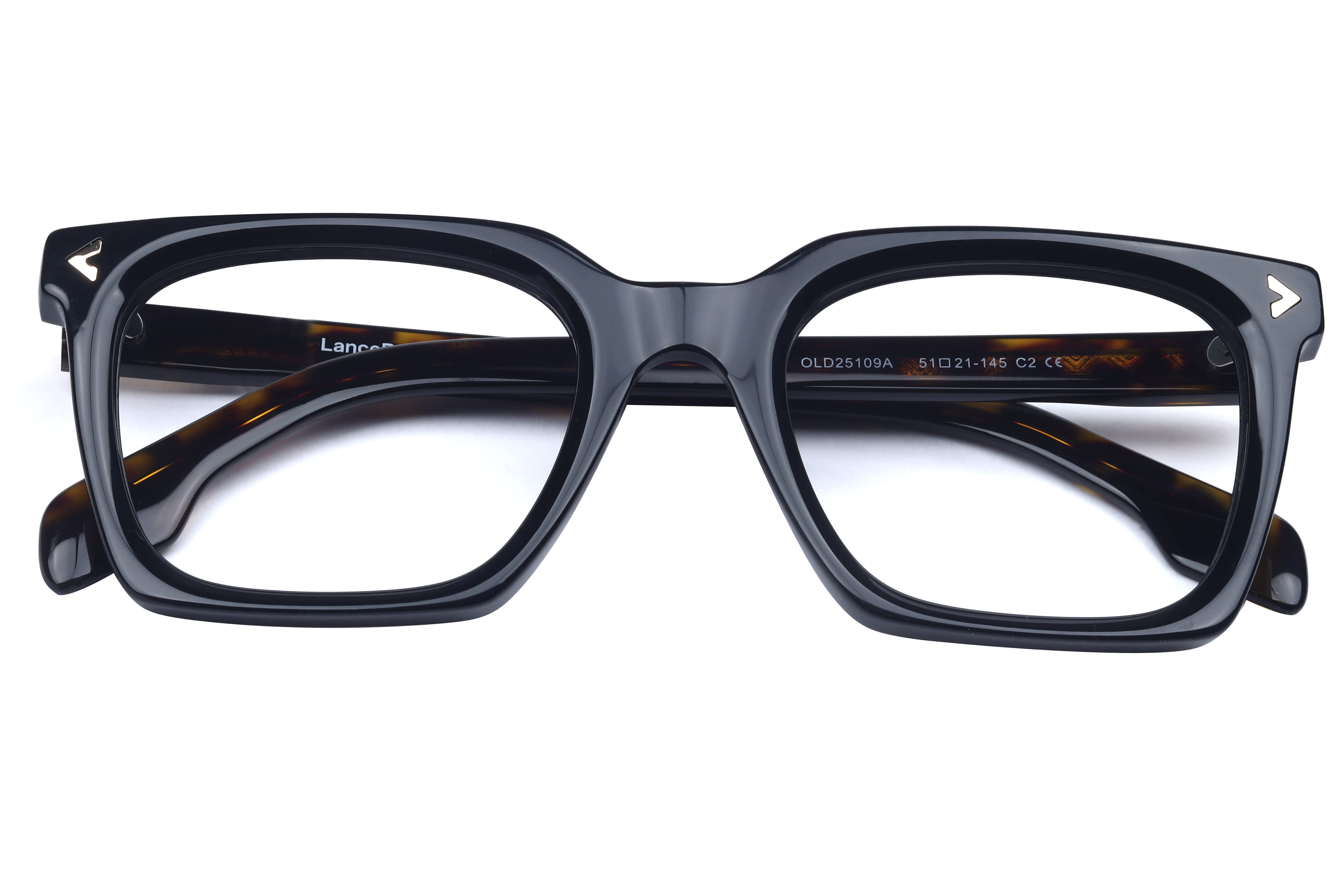 Lancebremmer OLD25109A Frame Black Male Full Shell Frame — Black frame — view 4