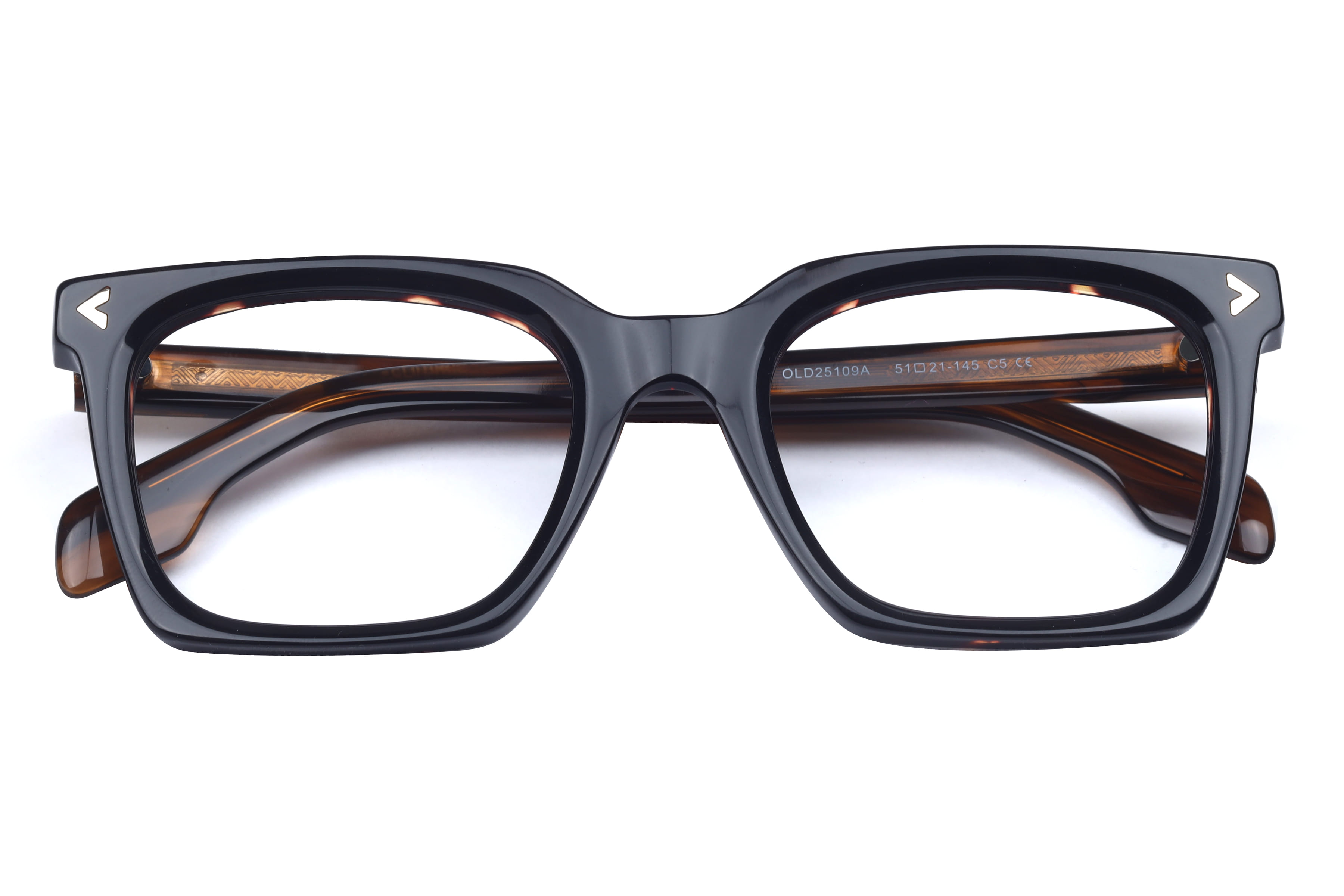 Lancebremmer OLD25109A Frame Havana Male Full Shell Frame — Havana frame — view 3