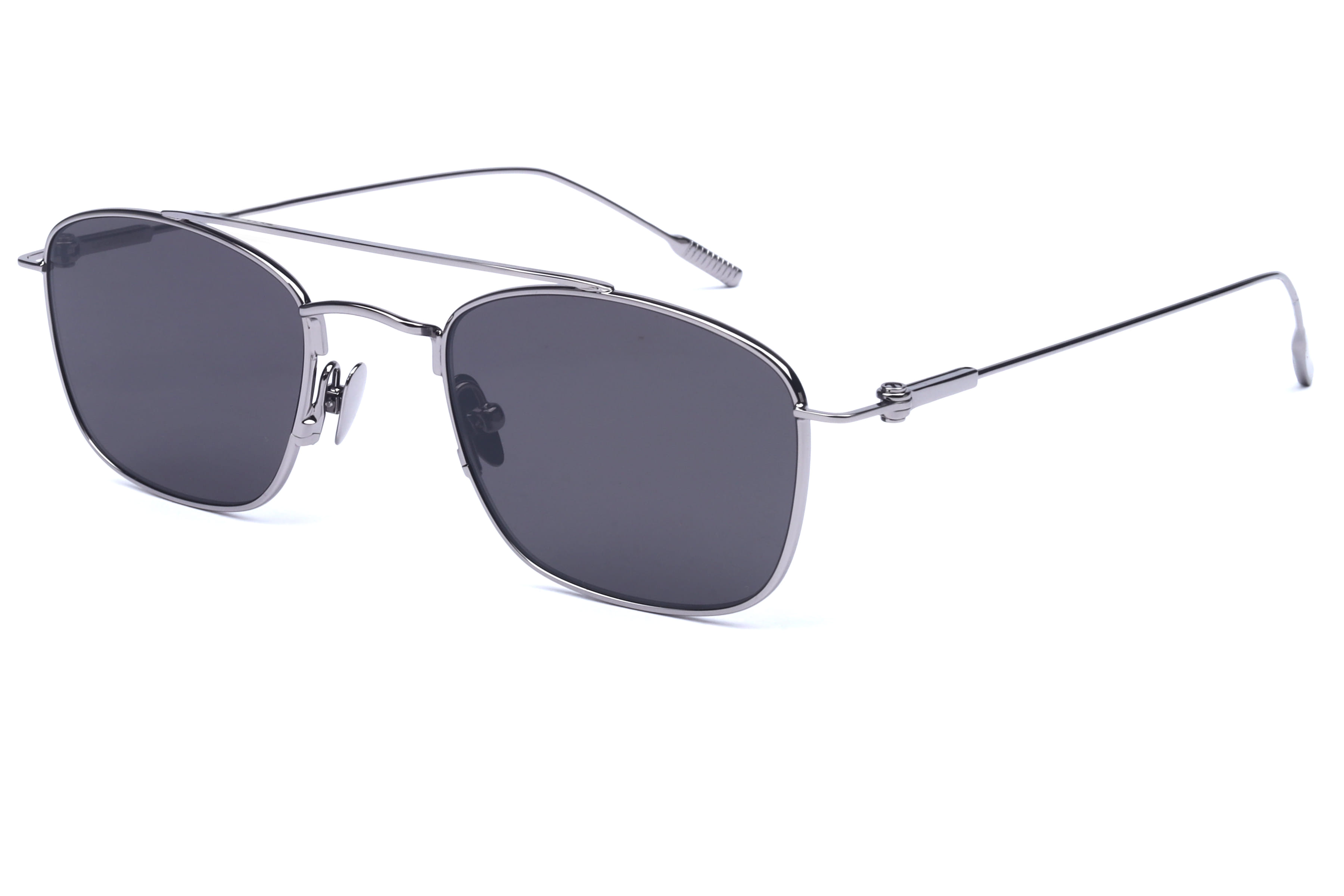 Lancebremmer HM2606 Sunglass Gun Metal Unisex Full Metal Sunglass — Gun Metal frame — view 1