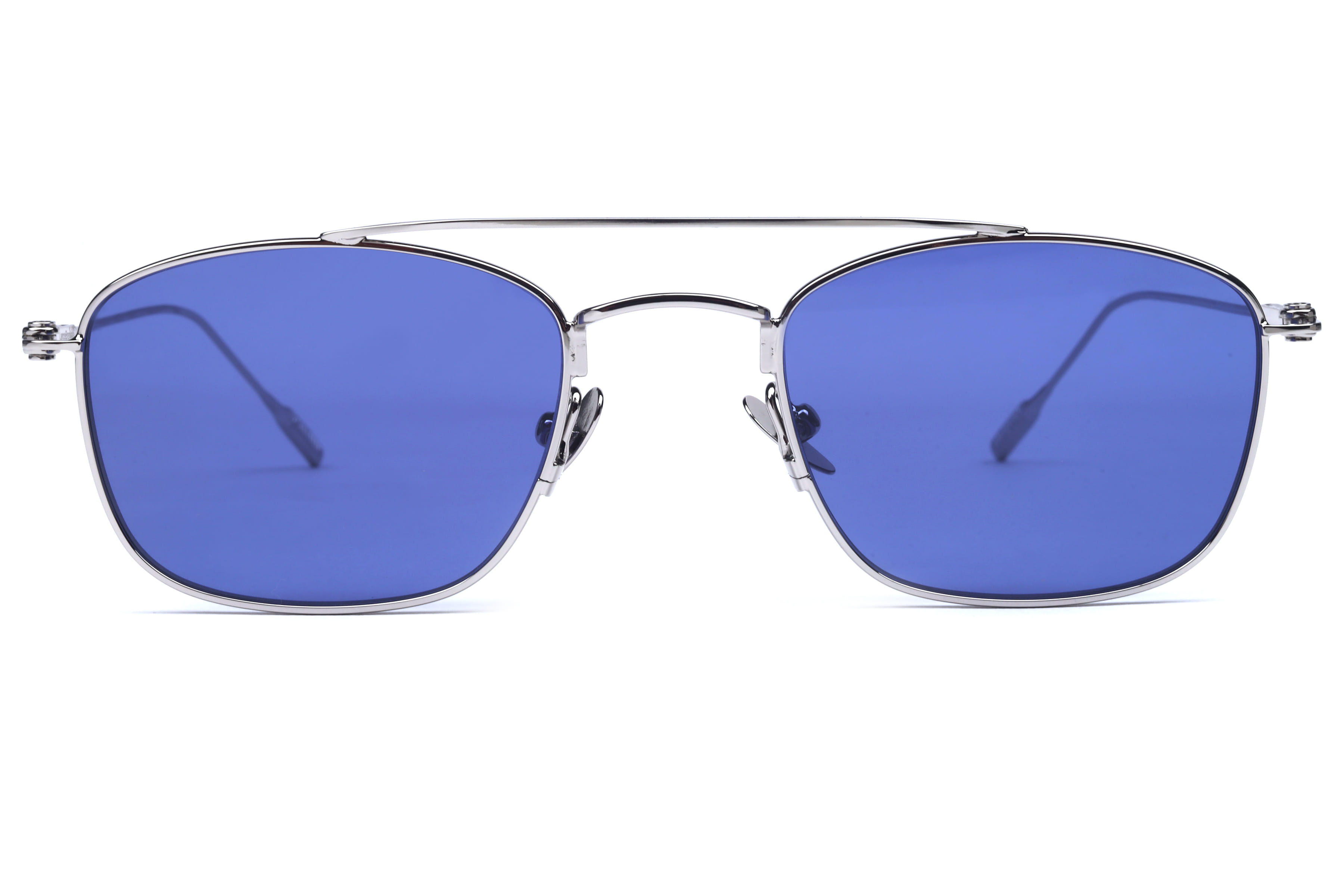 Lancebremmer HM2606 Sunglass Silver Unisex Full Metal — Silver frame