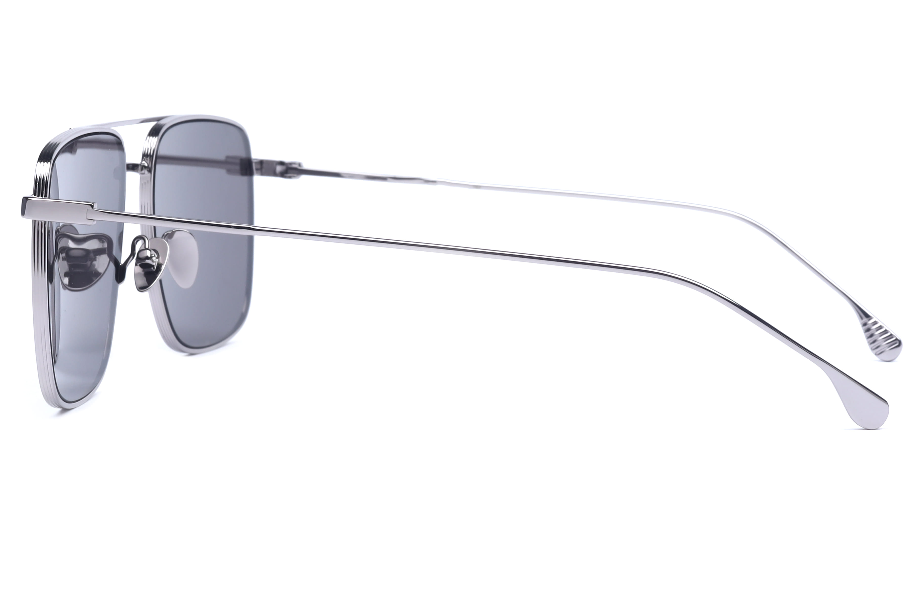 Lancebremmer HM2619 Sunglass Gun Metal Male Full Metal Sunglass — Gun Metal frame — view 3