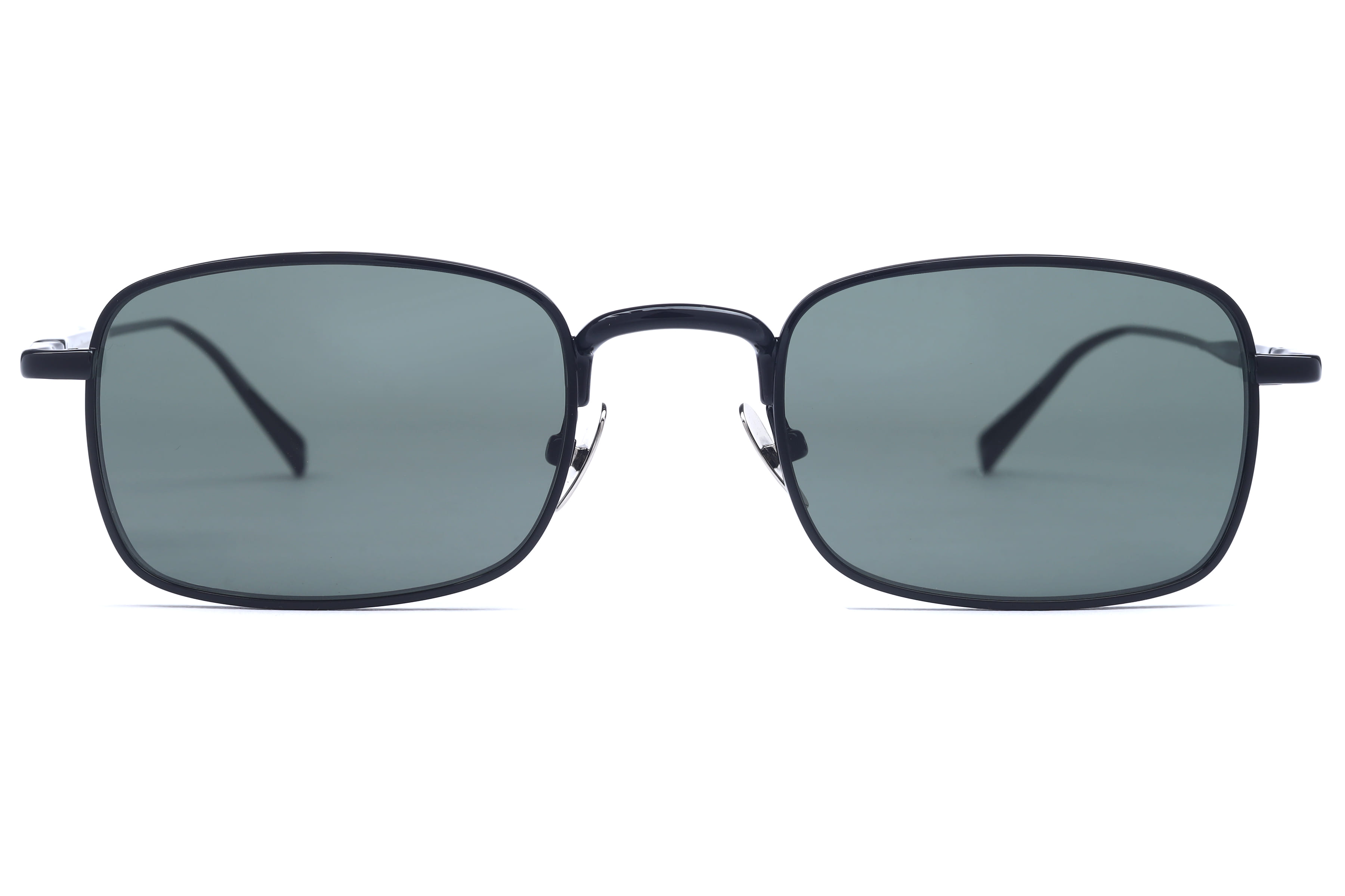 Lancebremmer HM2611 Sunglass Black Unisex Full Metal — Black frame