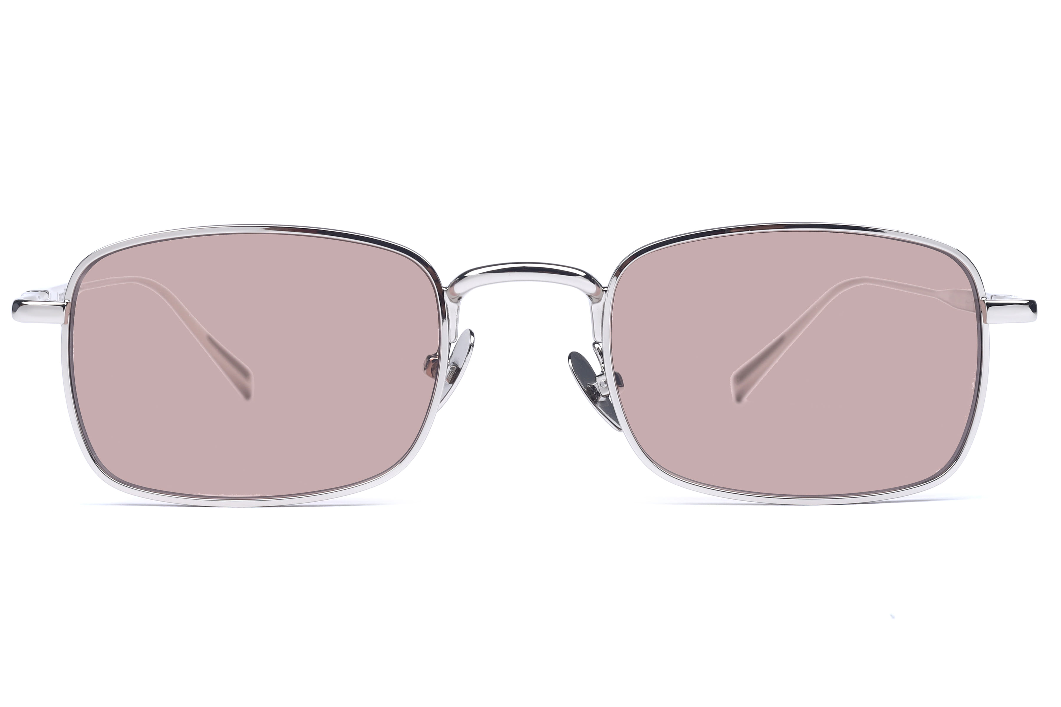 Lancebremmer HM2611 Sunglass Silver Unisex Full Metal — Silver frame