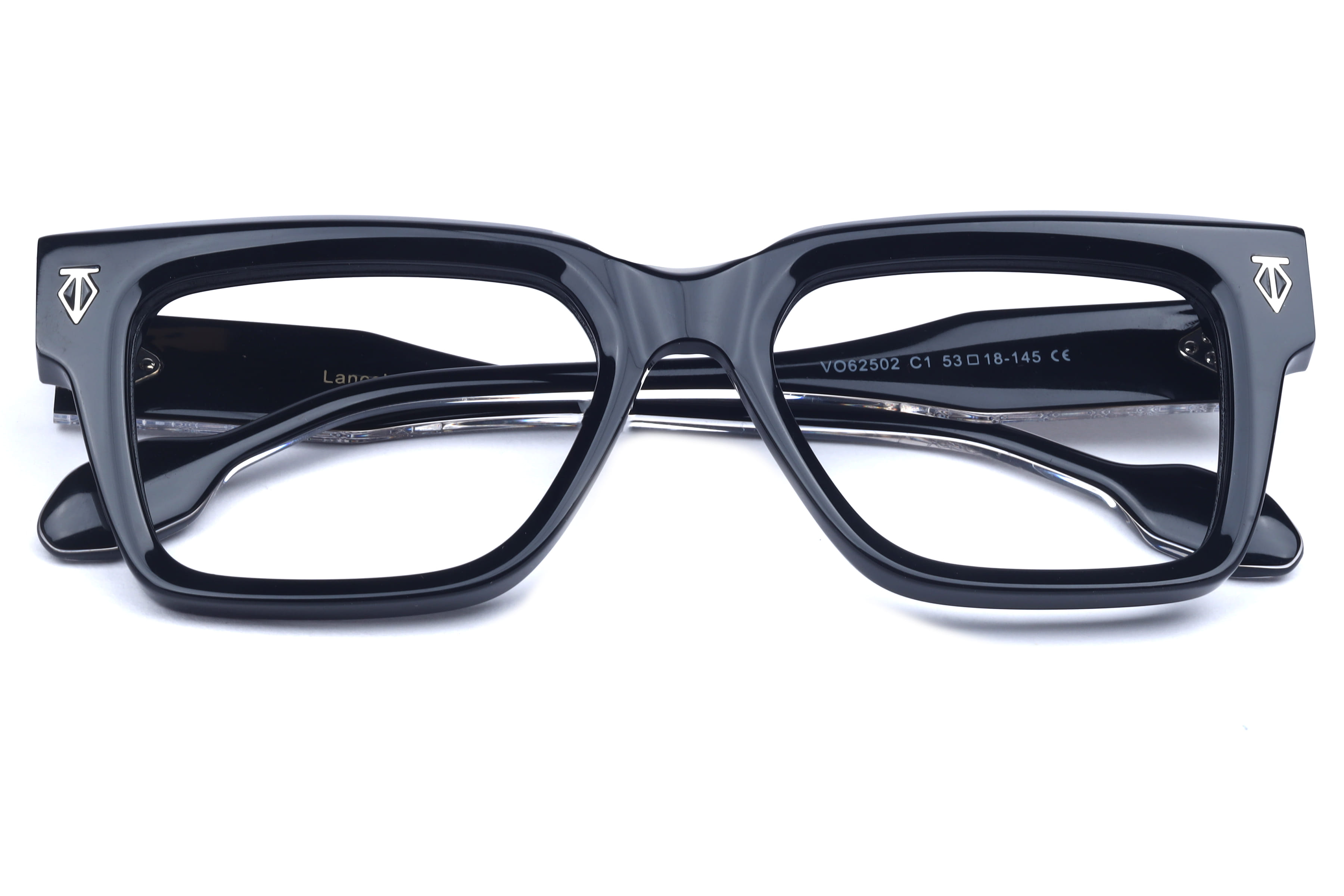 Lancebremmer VO62502 Frame Black Male Full Shell Frame — Black frame — view 4
