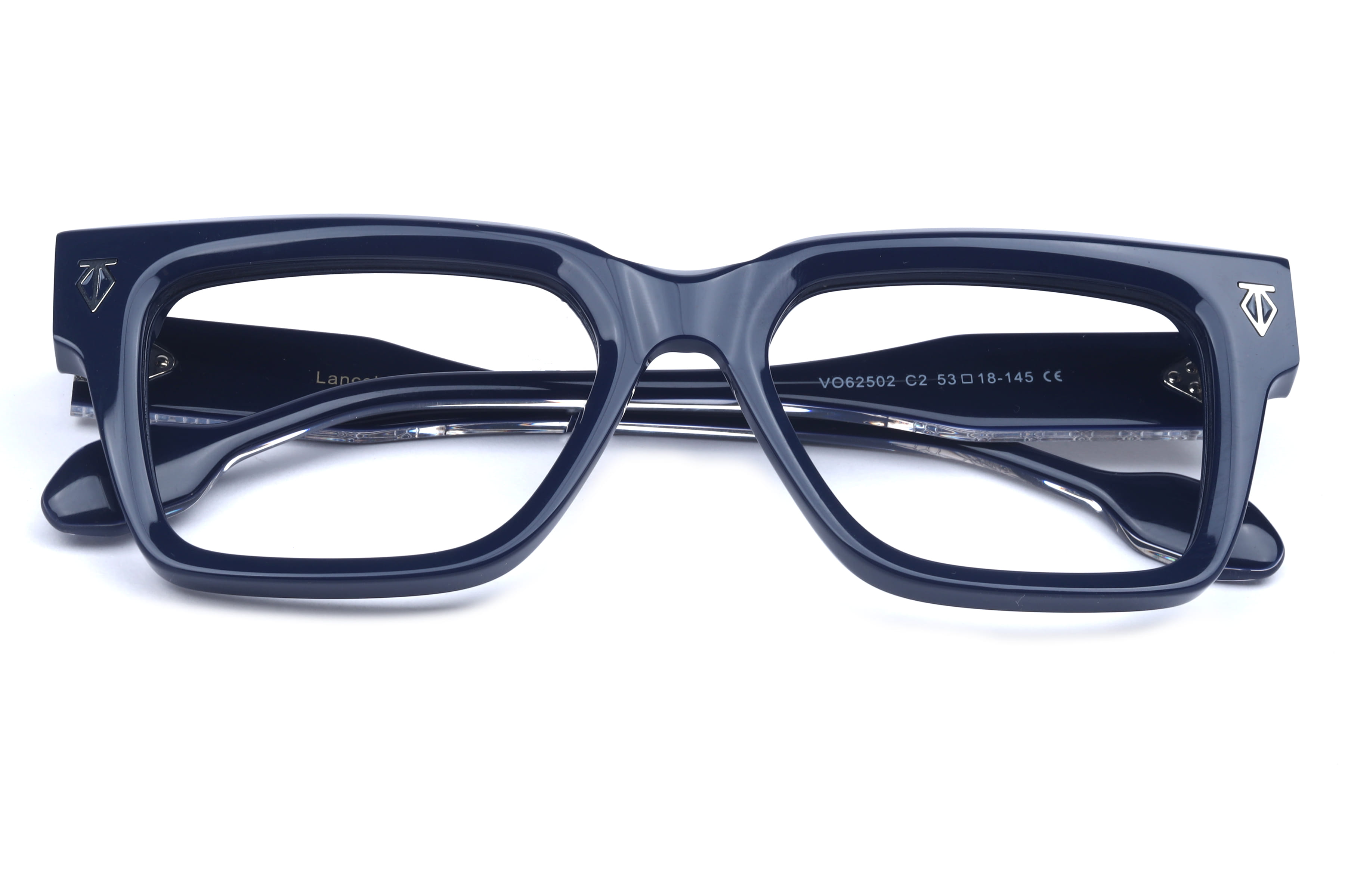Lancebremmer VO62502 Frame Blue Male Full Shell Frame — Blue frame — view 4