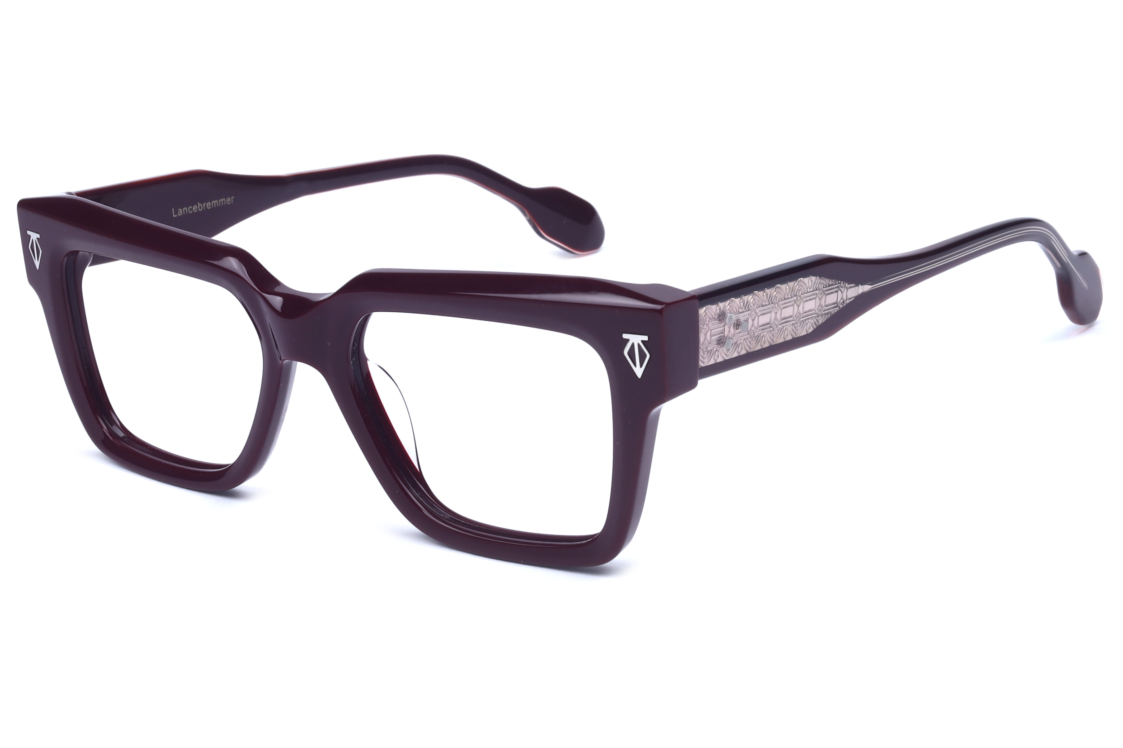 Lancebremmer VO62502 Frame Maroon Male Full Shell Frame — Maroon frame — view 1