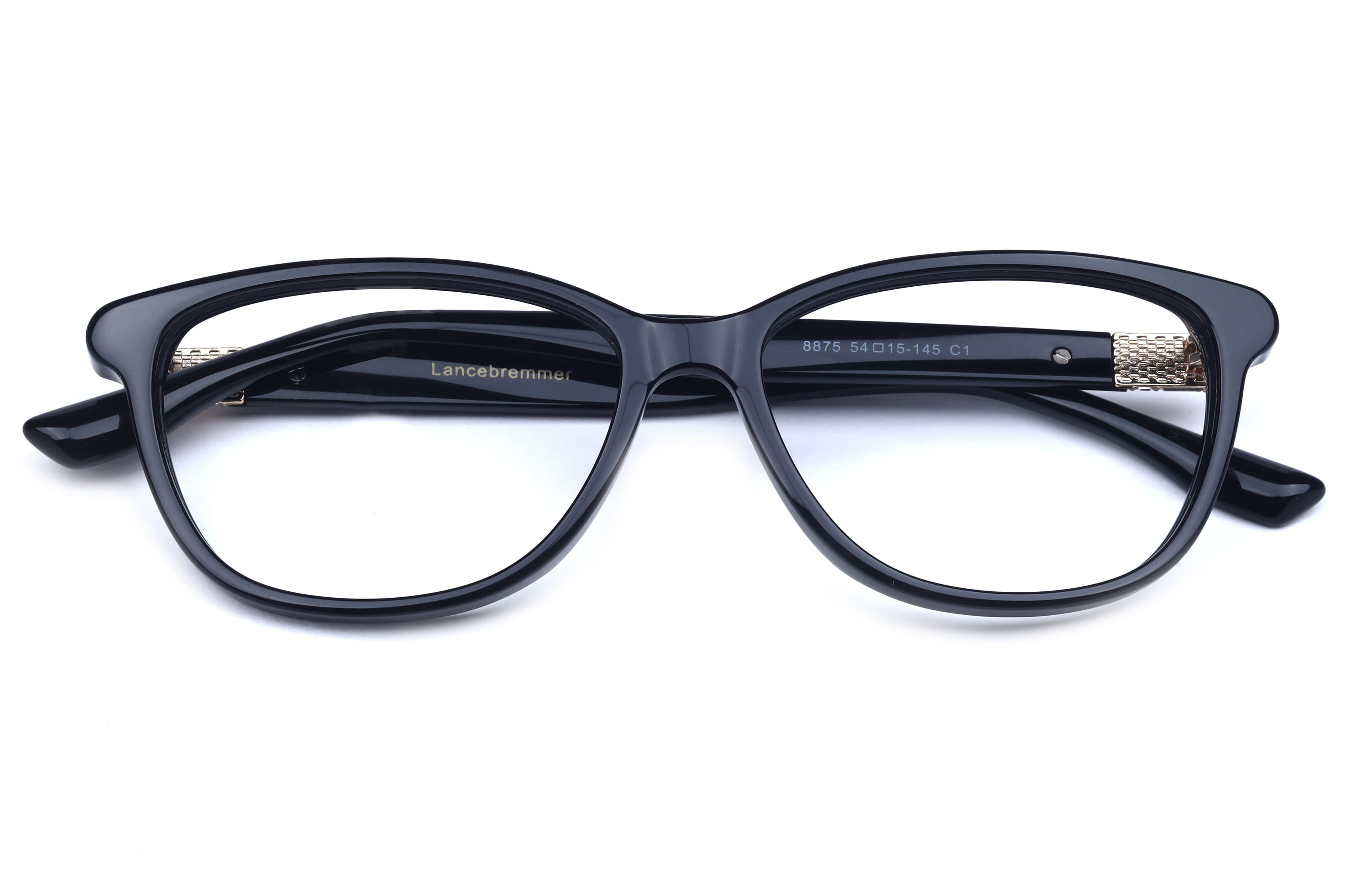 Lancebremmer 8875 Frame Black Female Full Shell Frame — Black frame — view 4