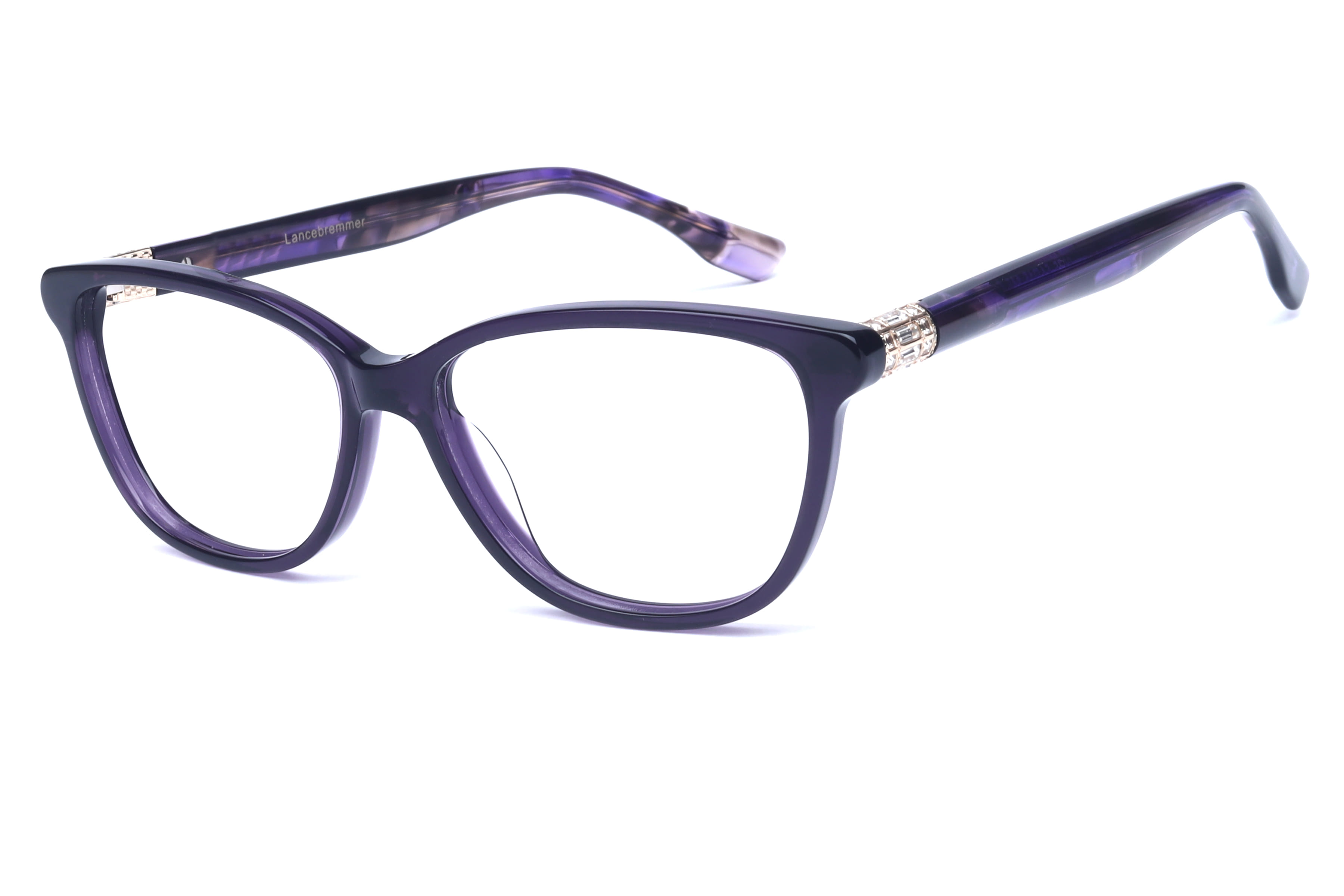 Lancebremmer 8875 Frame Violet Female Full Shell Frame — Violet frame — view 1
