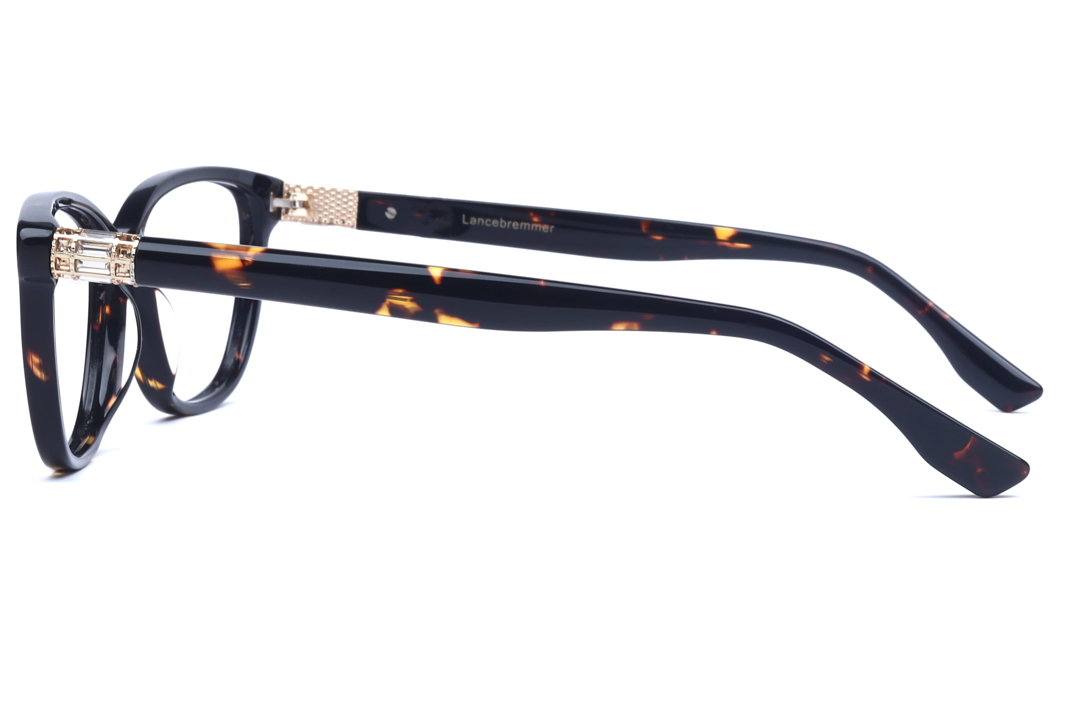 Lancebremmer 8875 Frame Havana Female Full Shell Frame — Havana frame — view 3