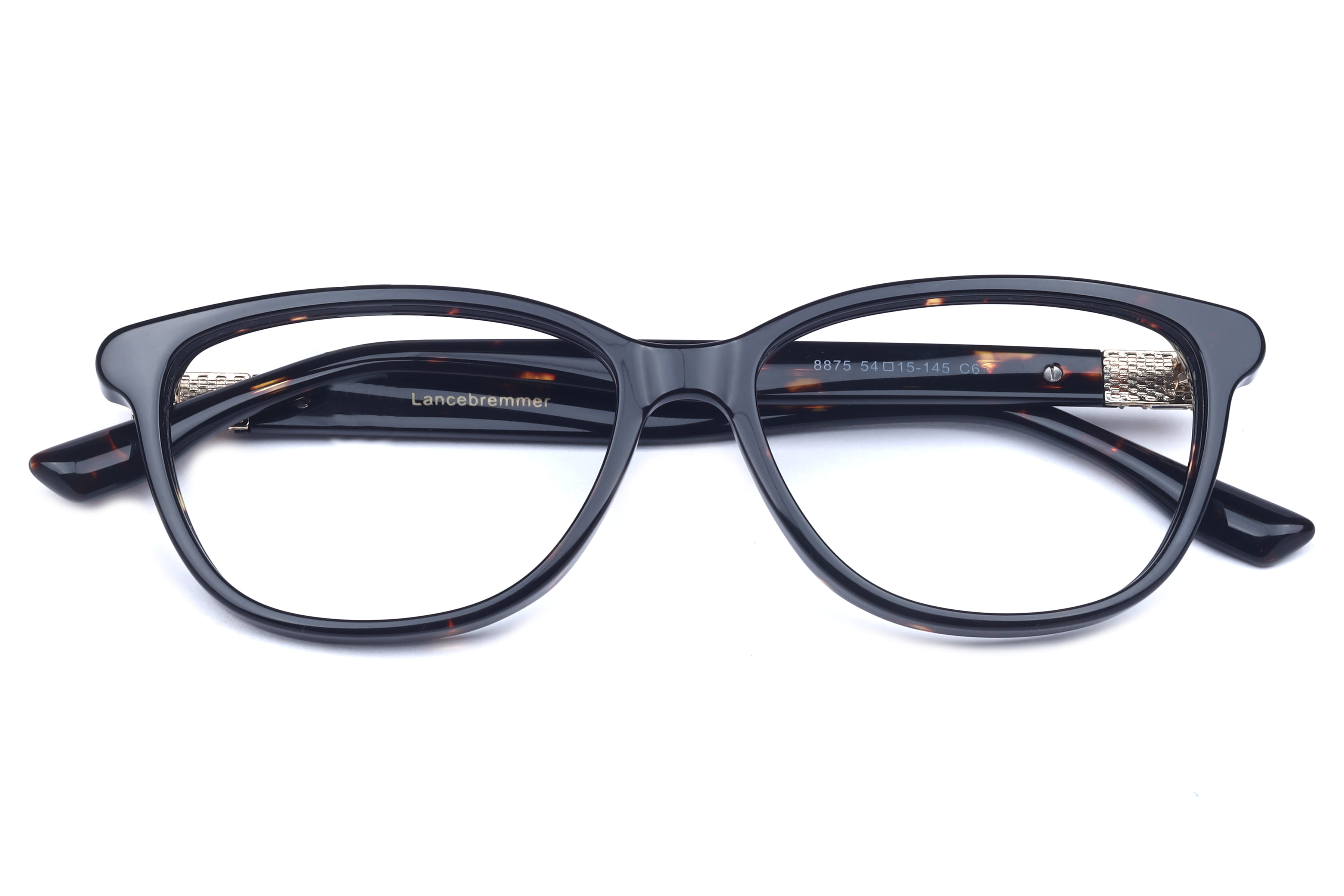 Lancebremmer 8875 Frame Havana Female Full Shell Frame — Havana frame — view 4