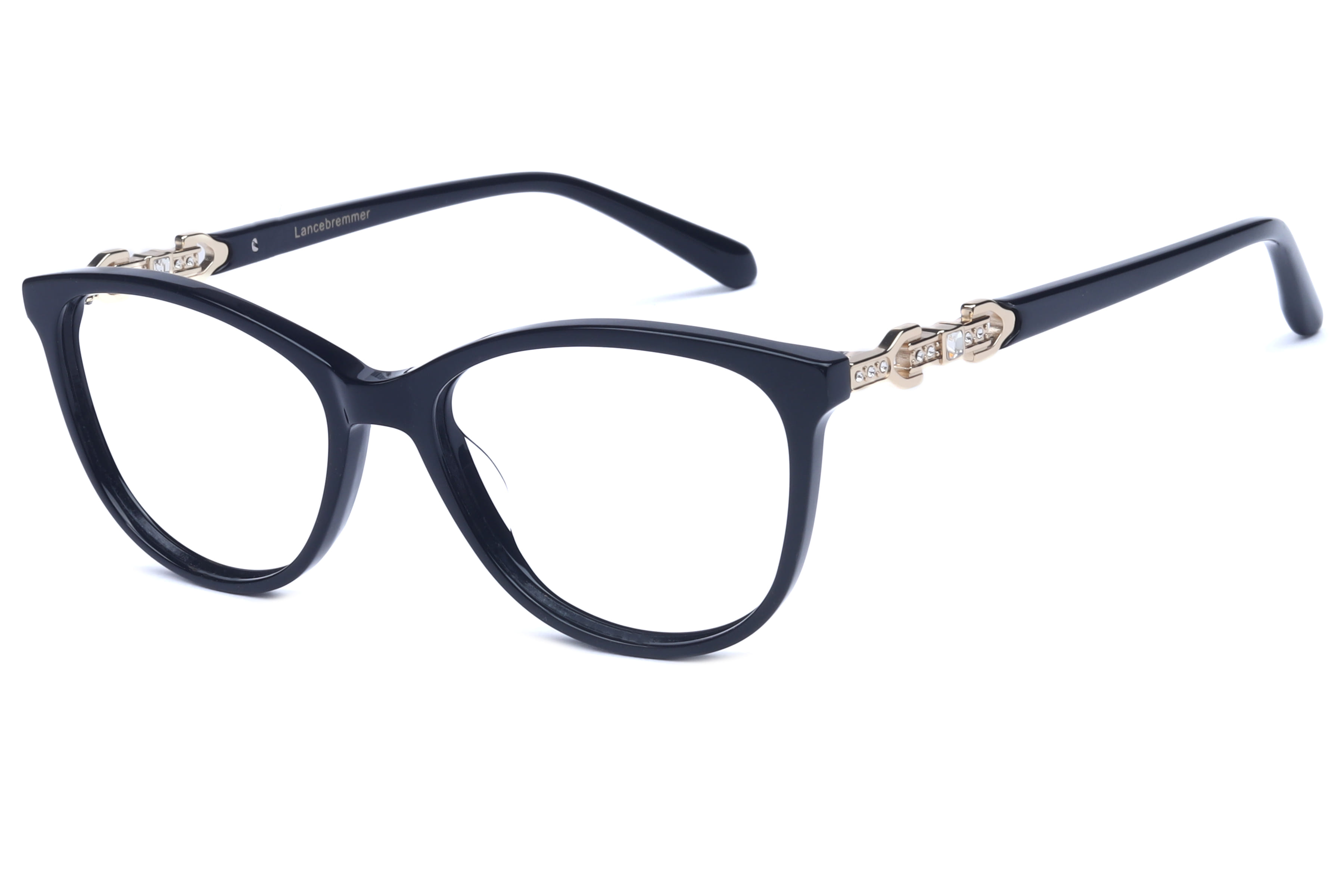 Lancebremmer 5175 Frame Black Female Full Metal Frame — Black frame — view 1