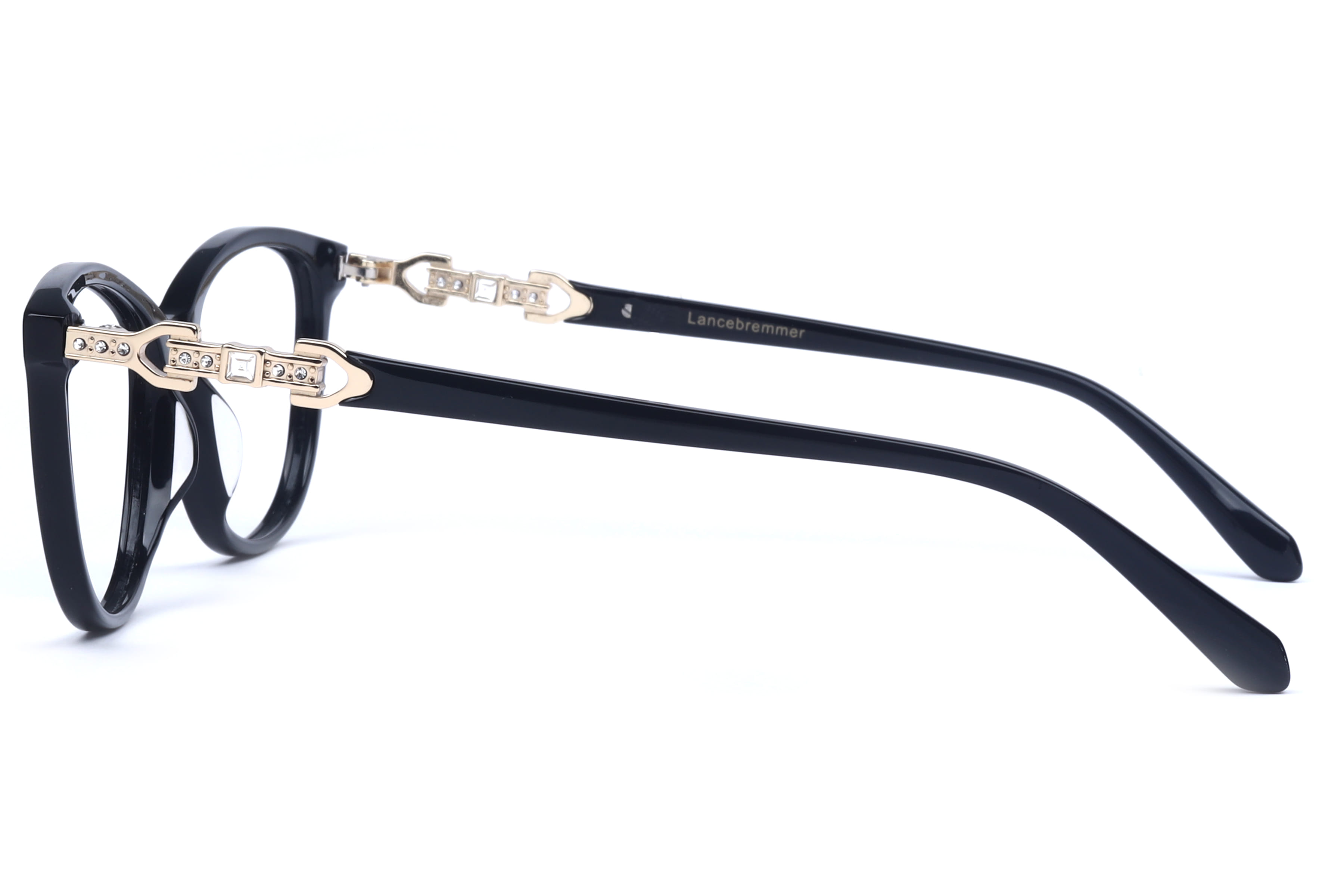 Lancebremmer 5175 Frame Black Female Full Metal Frame — Black frame — view 3