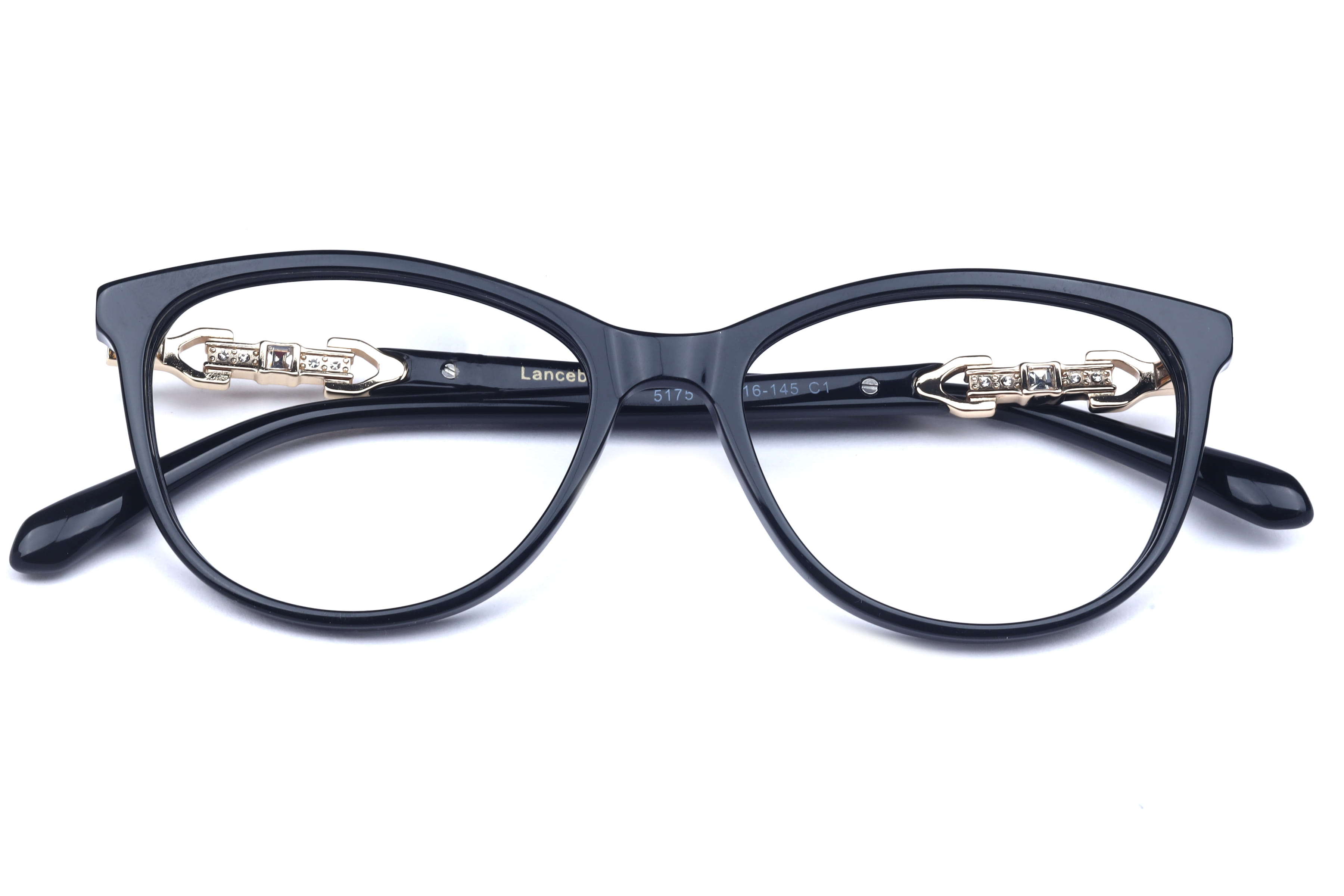 Lancebremmer 5175 Frame Black Female Full Metal Frame — Black frame — view 4