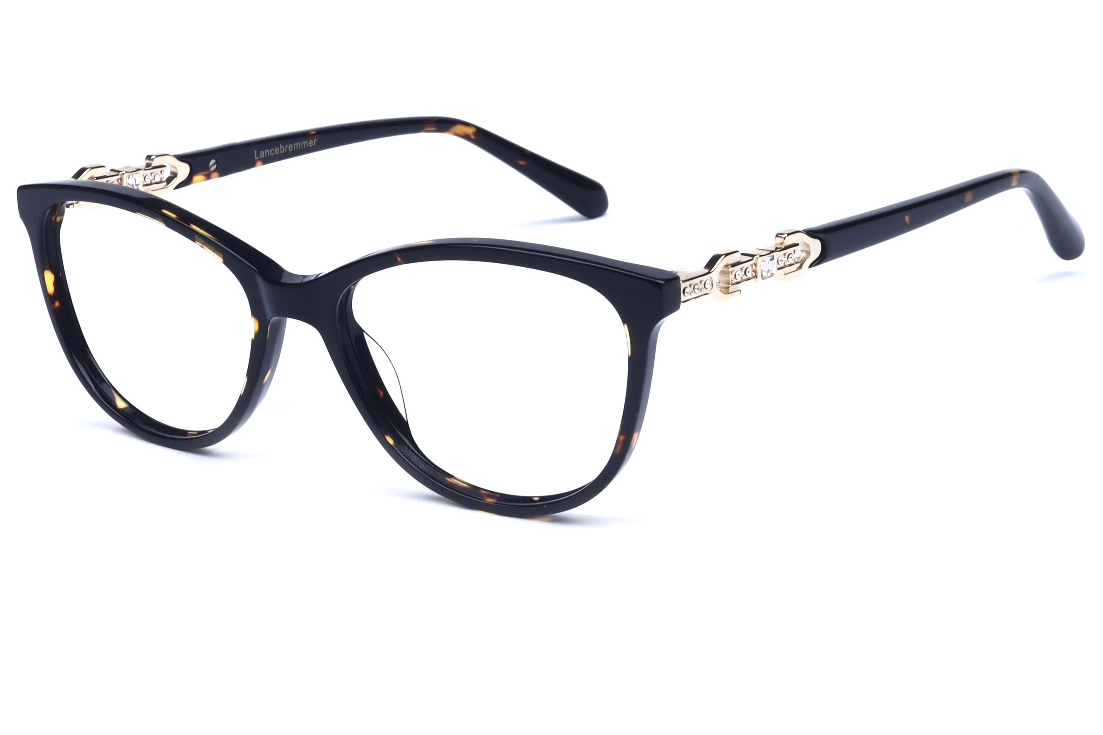Lancebremmer 5175 Frame Havana Female Full Metal Frame — Havana frame — view 1